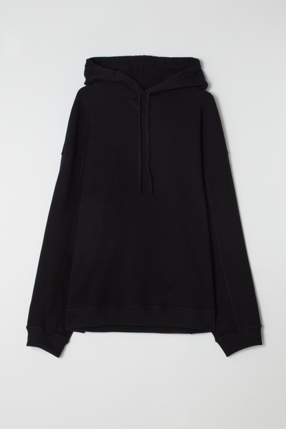 Roomy, Black, Hoodie