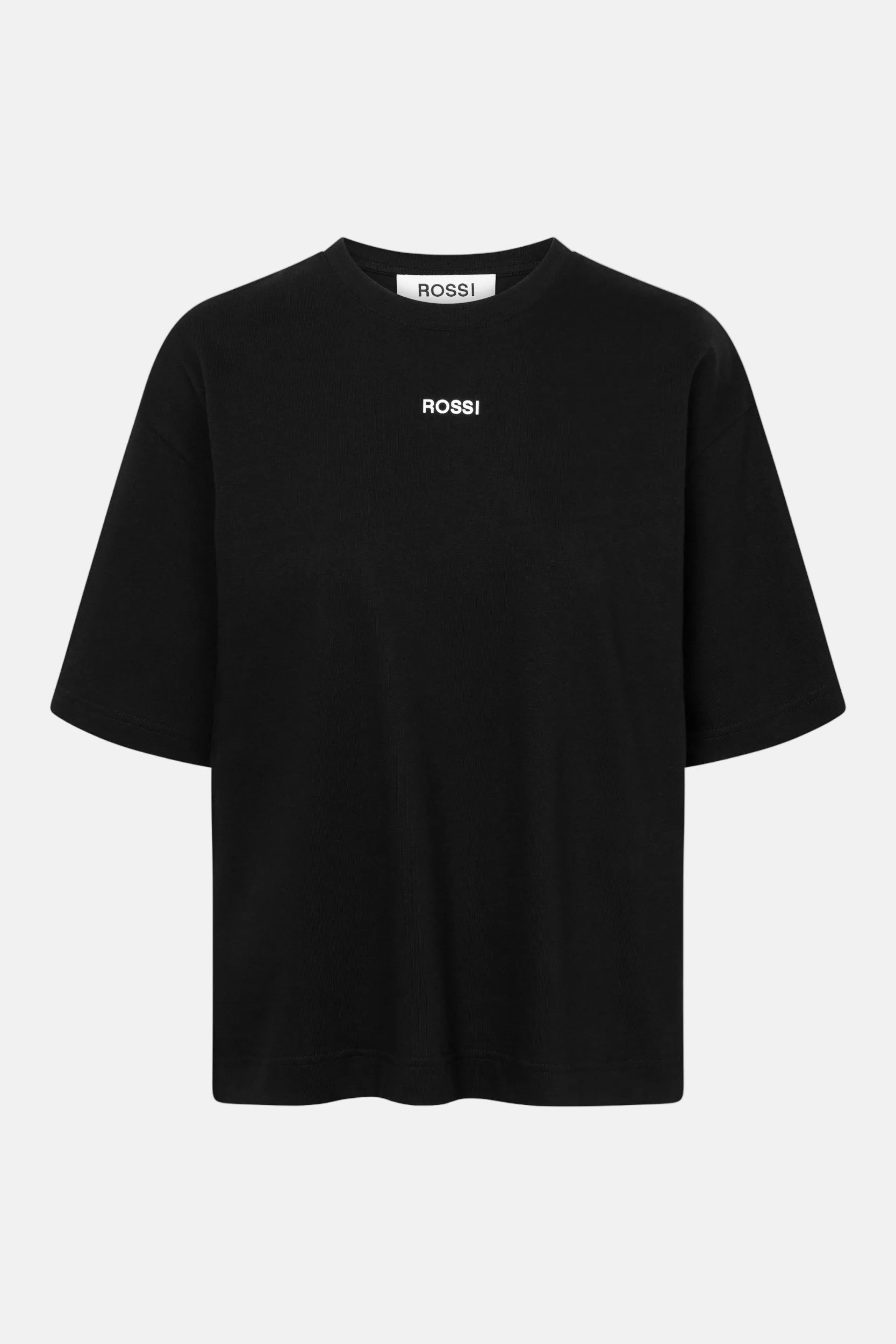 ROSSI Elin Heavy Single Jersey, Schwarz, Shirt