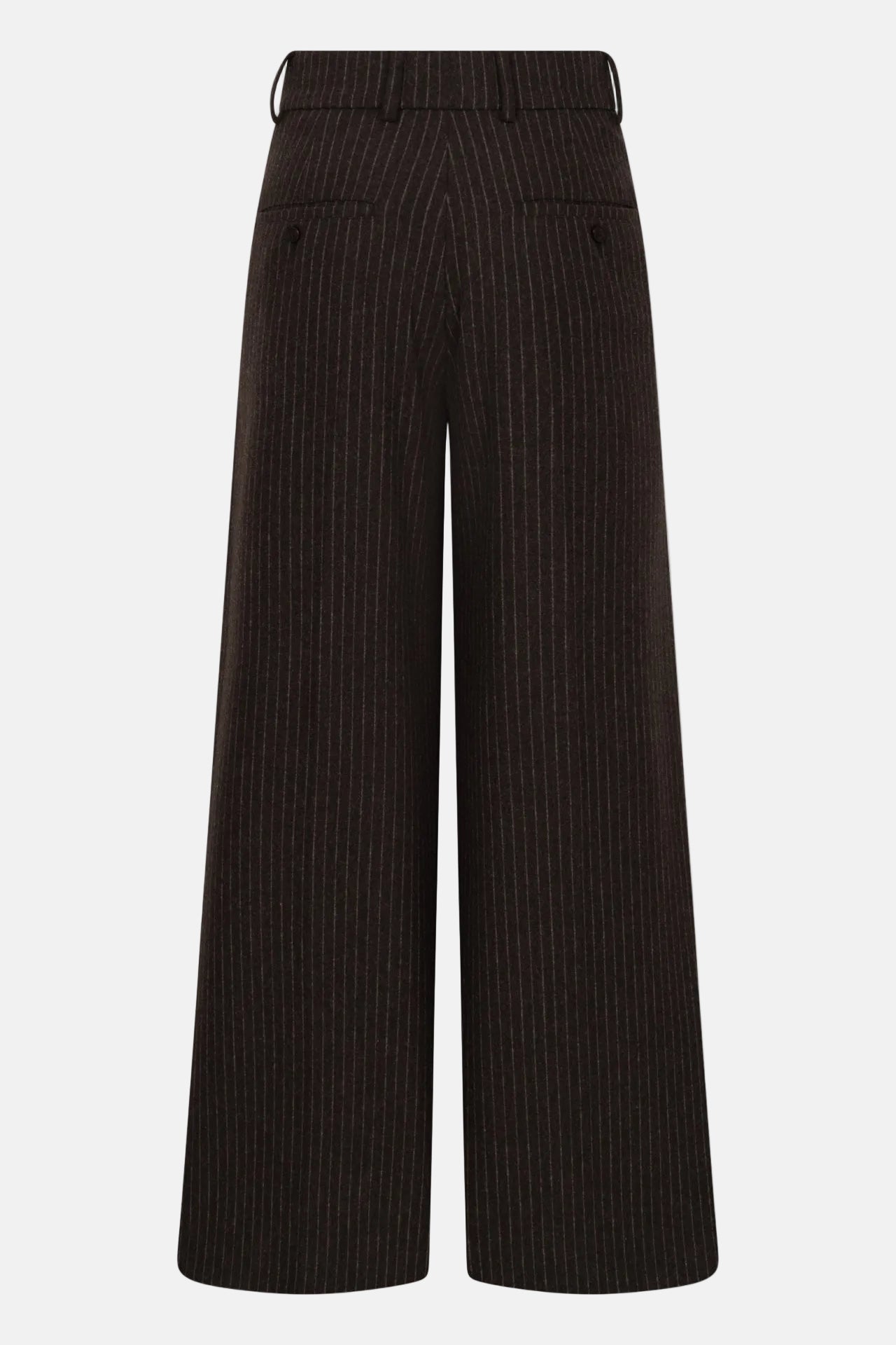 ROSSI Ivon, Dunkelbraun gemustert, Flannel Hose