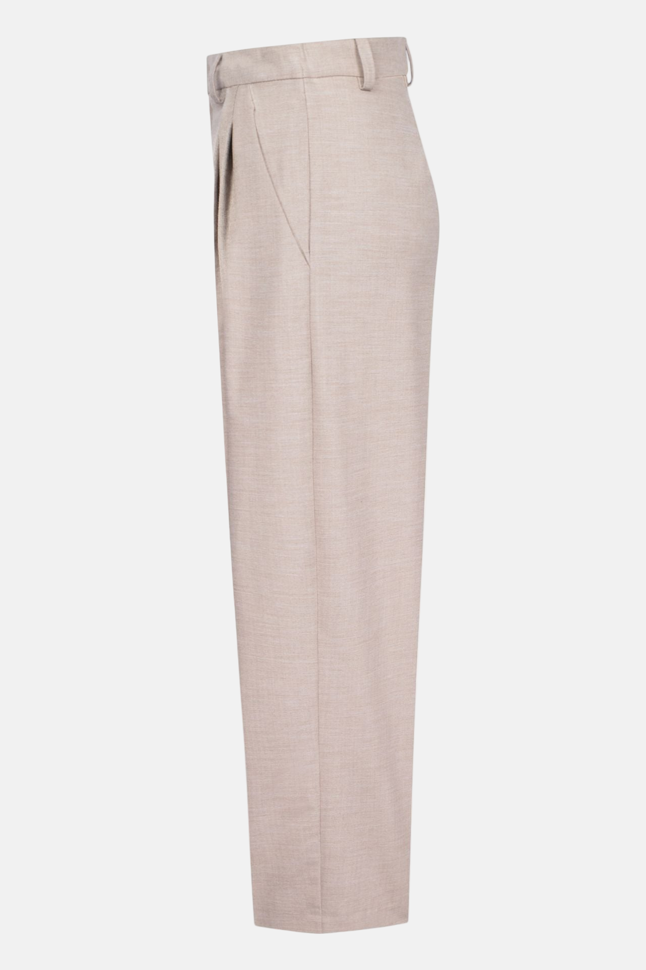 ROSSI Noa Crop Cashmere Touched, Beige, Hose