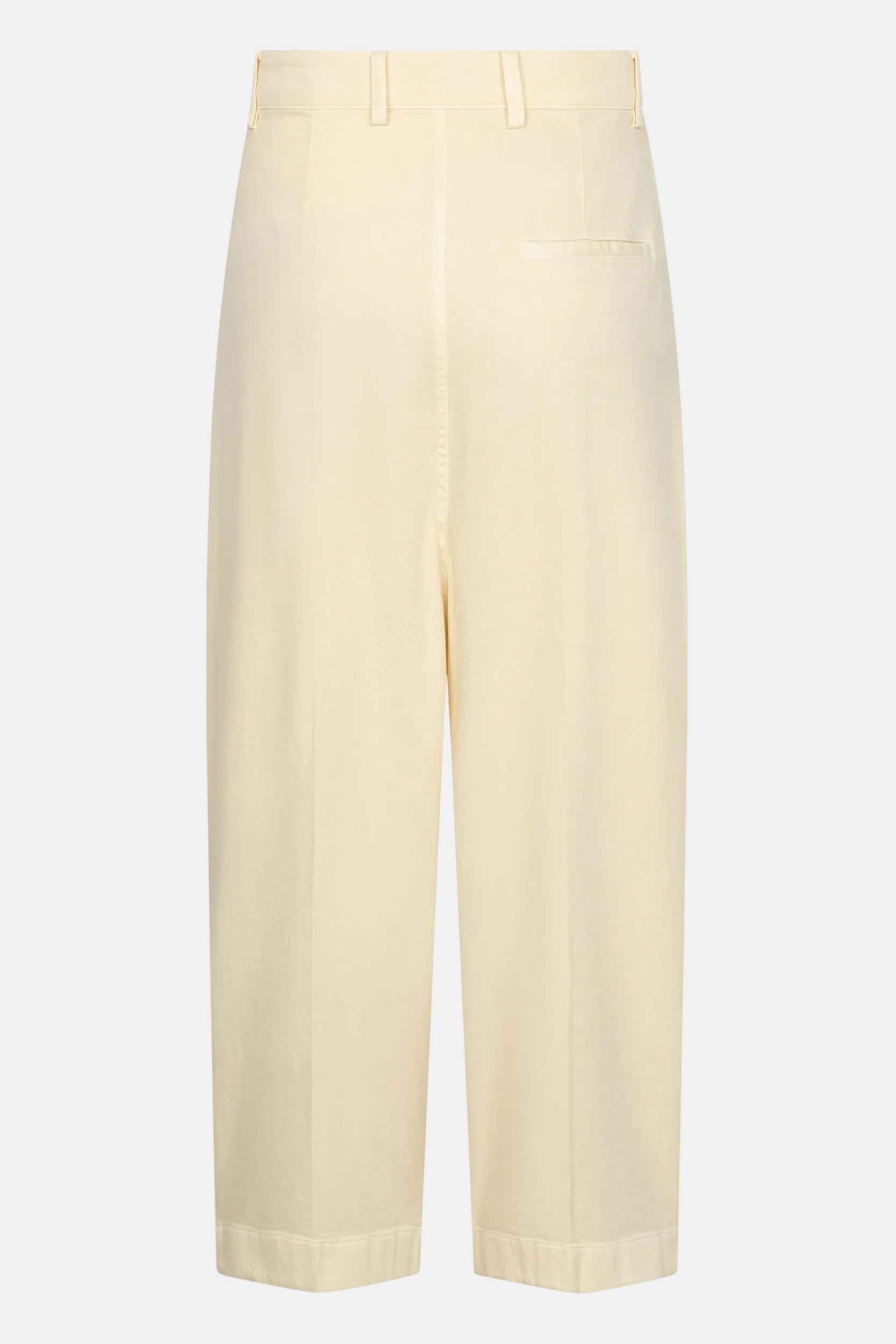 ROSSI Noa Crop Coloured Soft Denim, Vanille, Hose