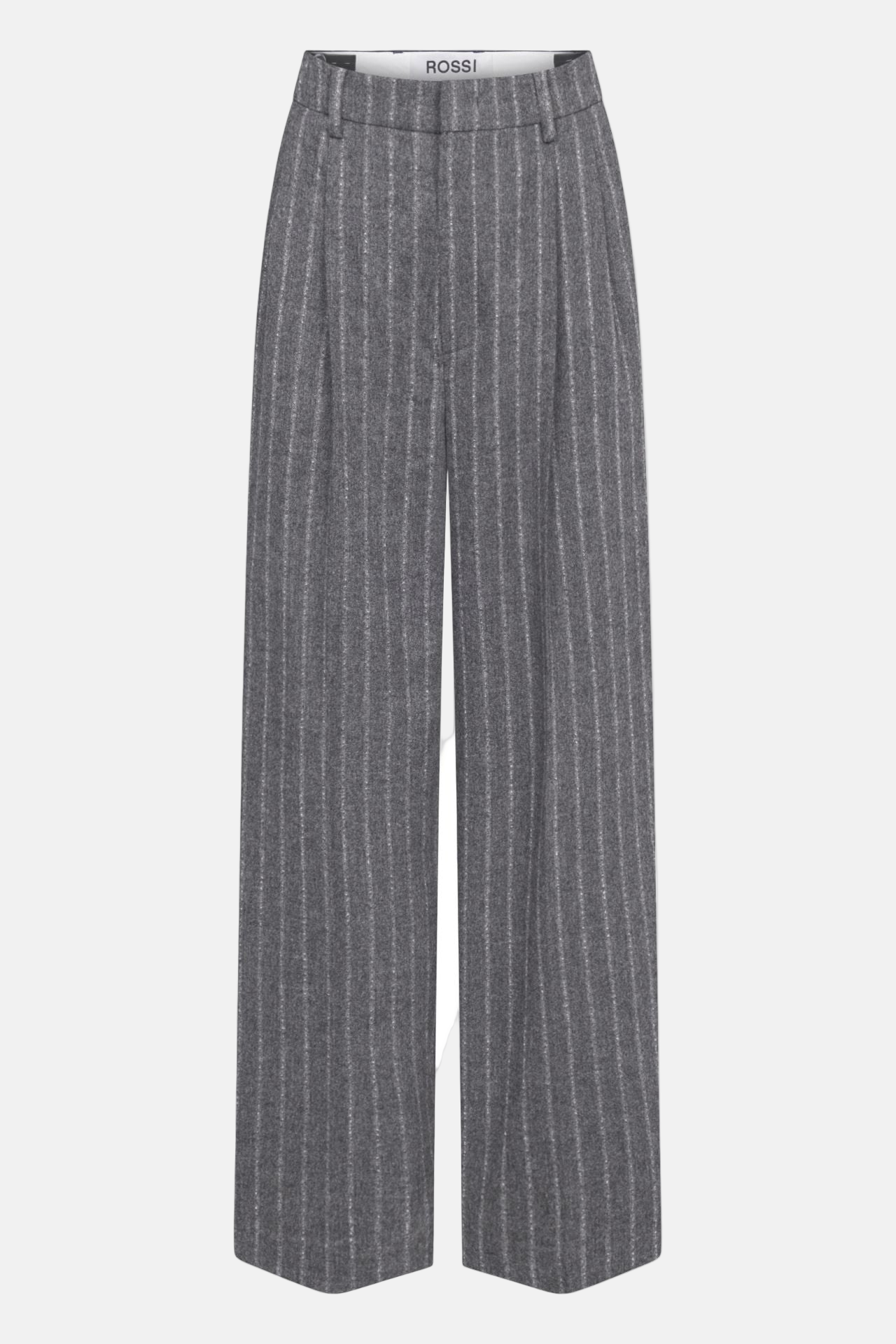 ROSSI Noa Flannel, Grau gemustert, Hose
