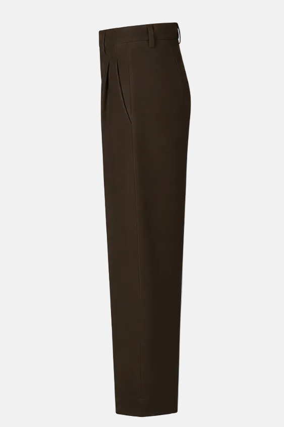 ROSSI Noa Crop Dunkelbraun Hose — ABOUT.ALEXA Dortmund