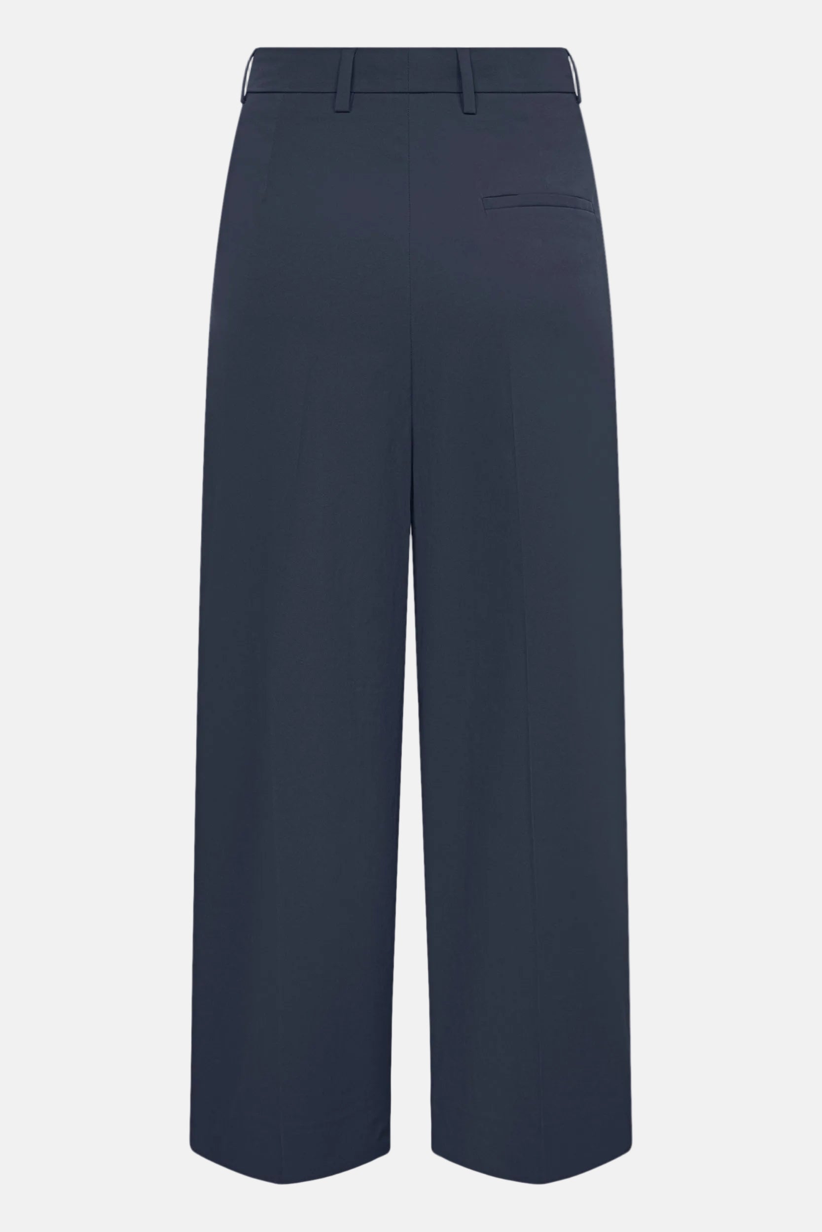 ROSSI Noa Crop Feather Weight Popeline, Marine, Hose