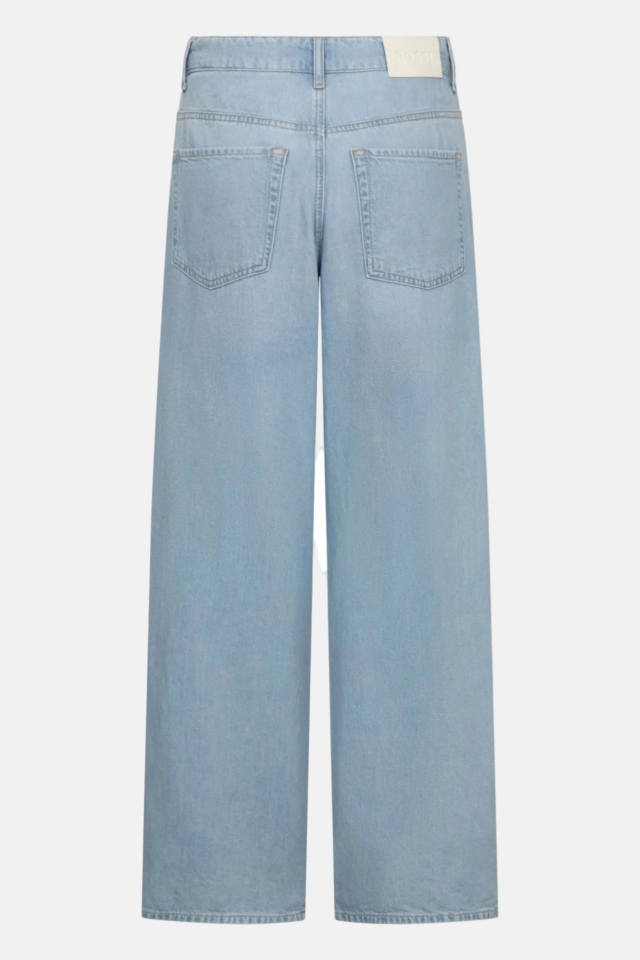 ROSSI Tayra Linen Mix Denim, Hellblau, Hose