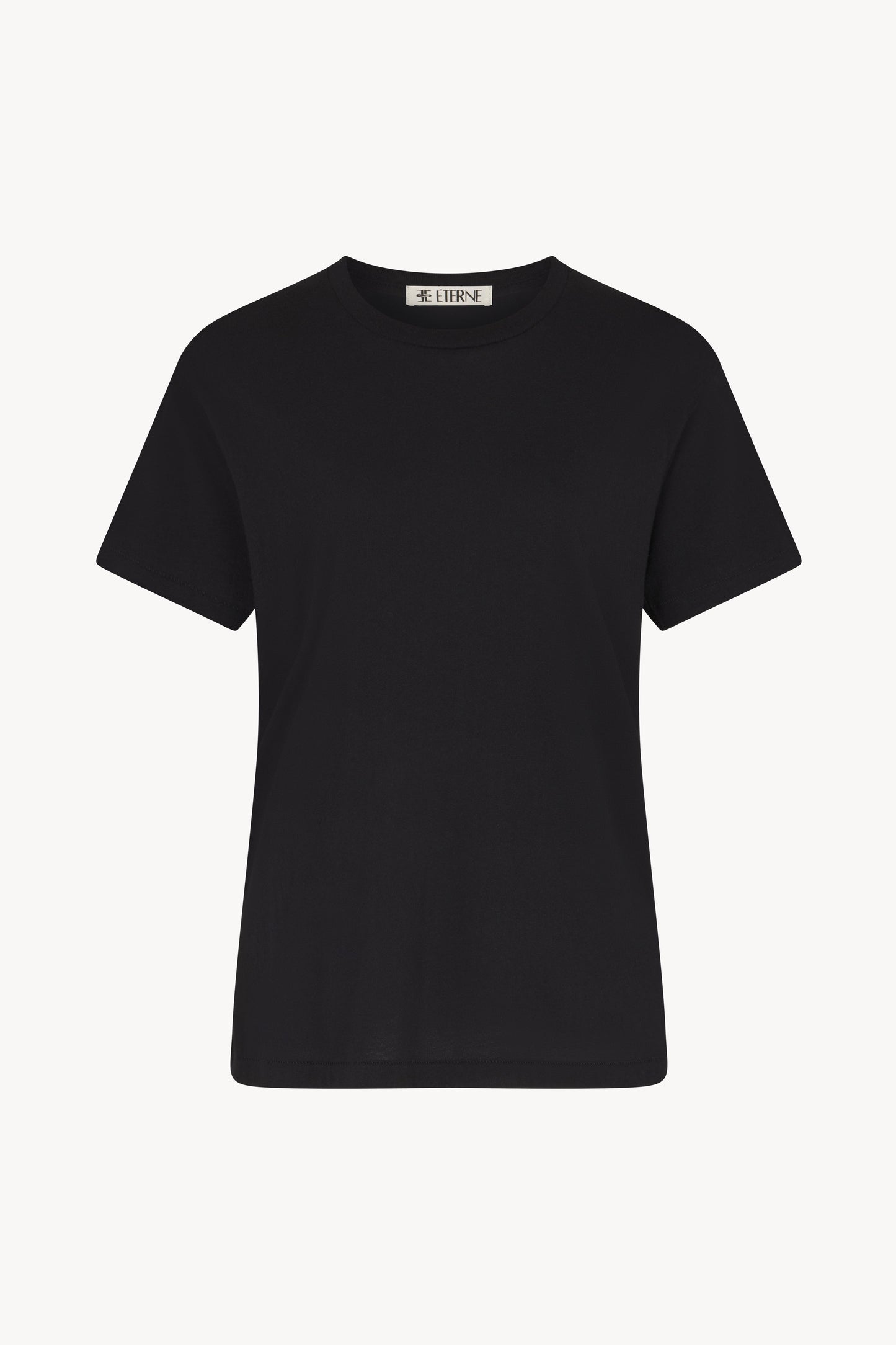 Short Sleeve, Black, Boyfriend Shirt