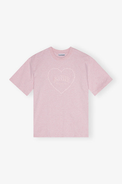 Drop Shoulder, Chalk Pink, T-Shirt