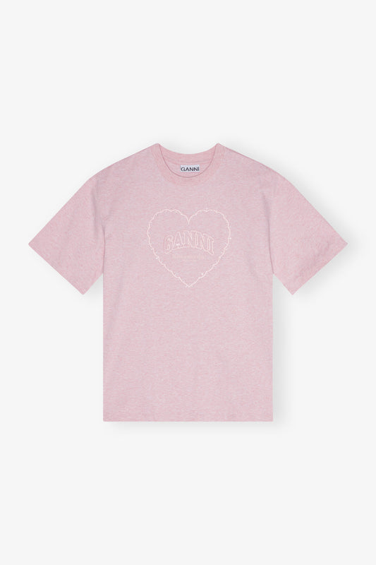 Drop Shoulder, Chalk Pink, T-Shirt