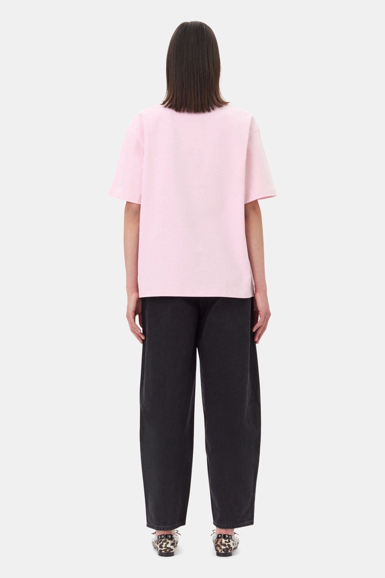 Drop Shoulder, Chalk Pink, T-Shirt