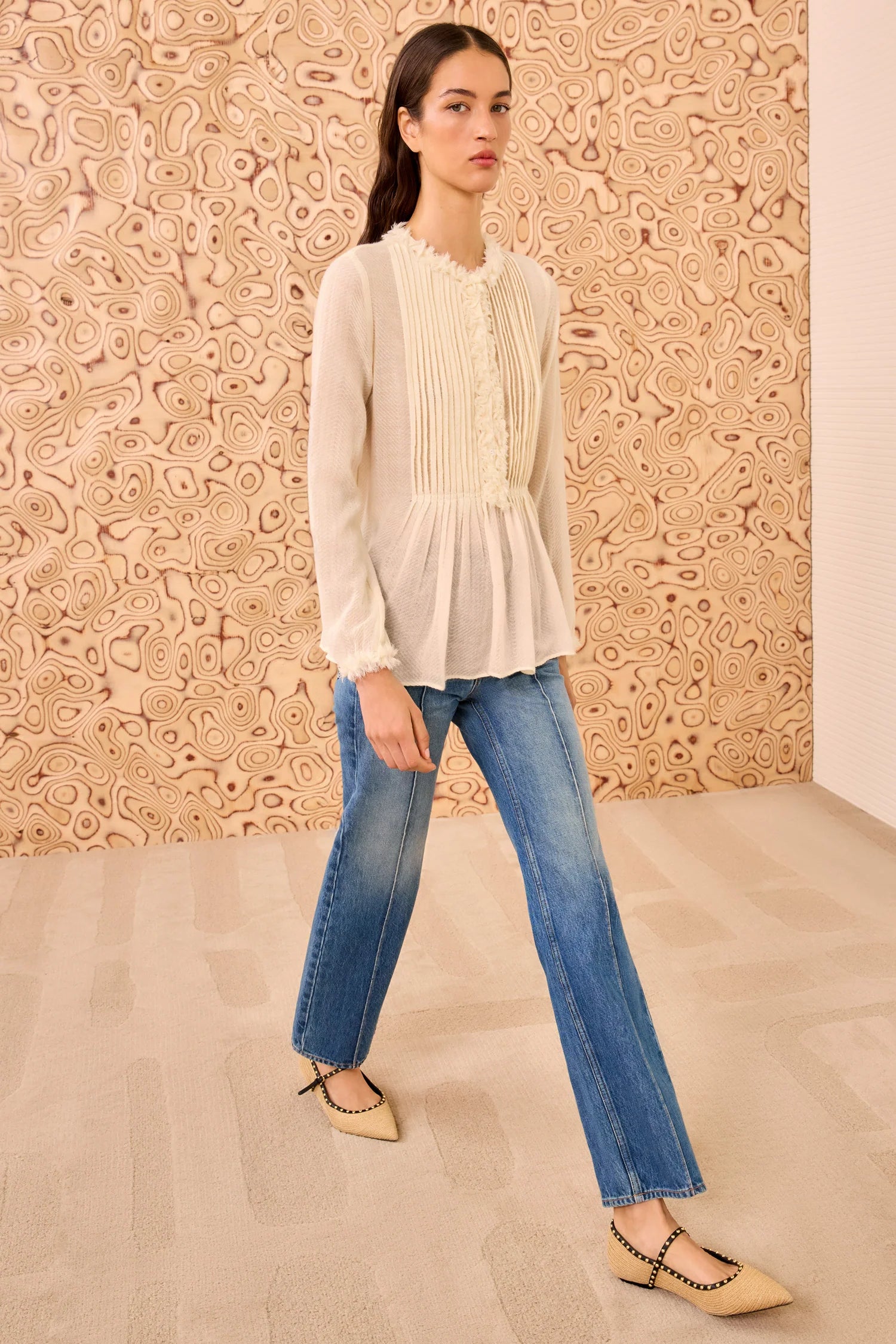 Ulla Johnson Adriel, Cowrie, Tunikabluse