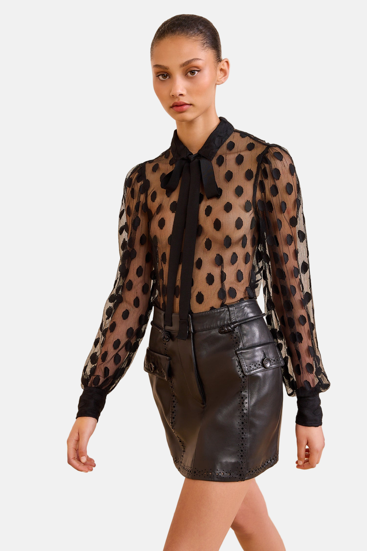Ulla Johnson Soraya, Schwarz, Bluse