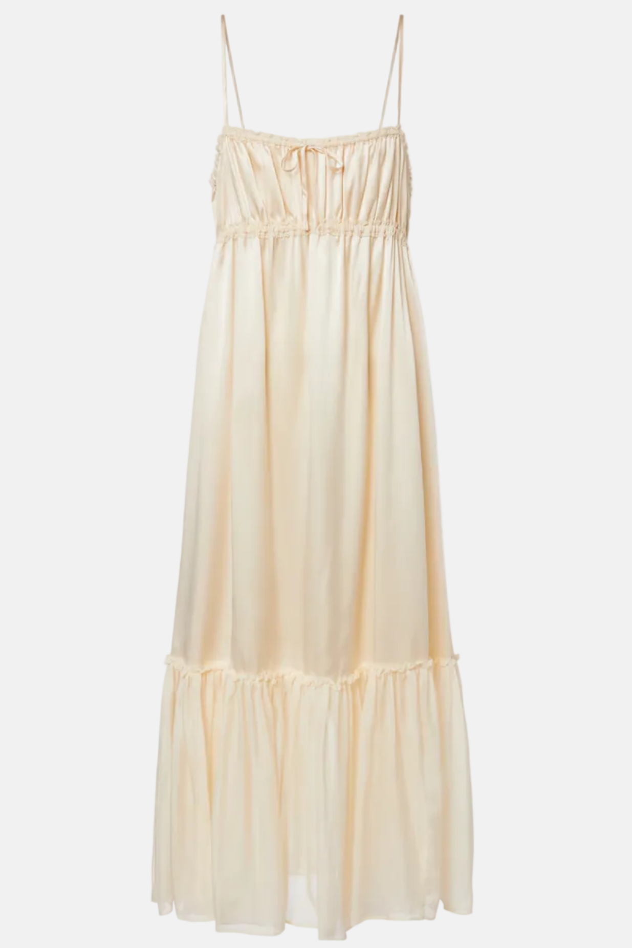 Ulla Johnson Marielle Cami, Ivory, Seidenkleid