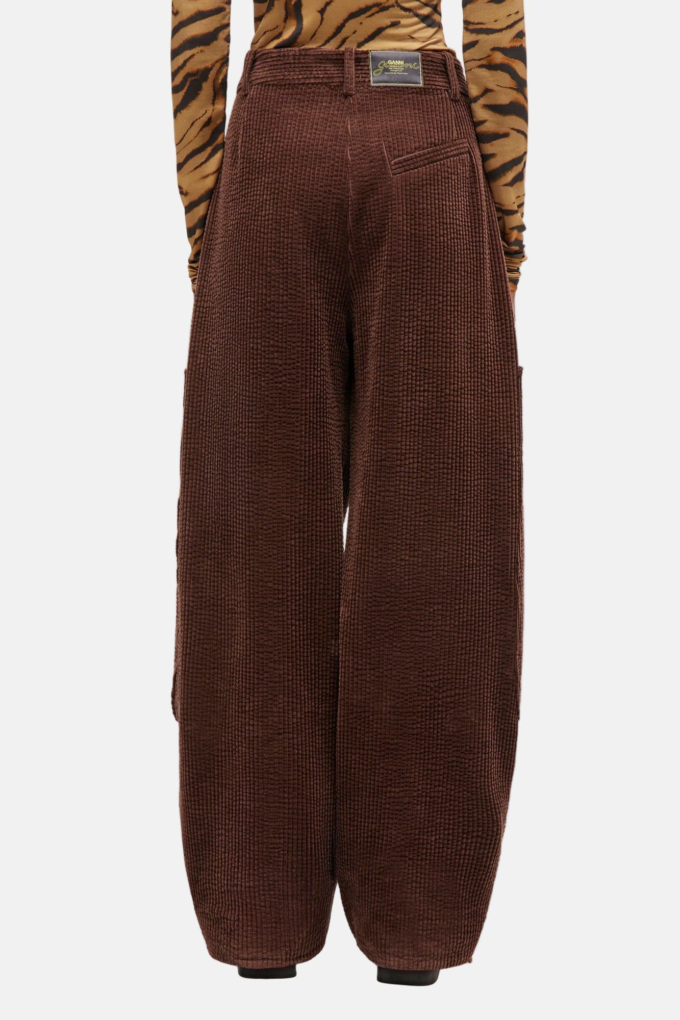 GANNI Corduroy, Chicory, Hose