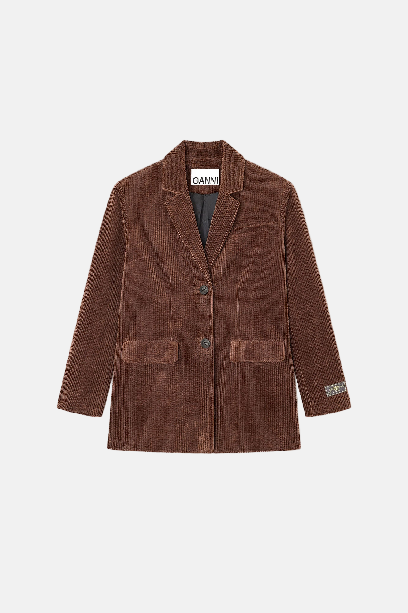 GANNI Corduroy, Chicory, Blazer