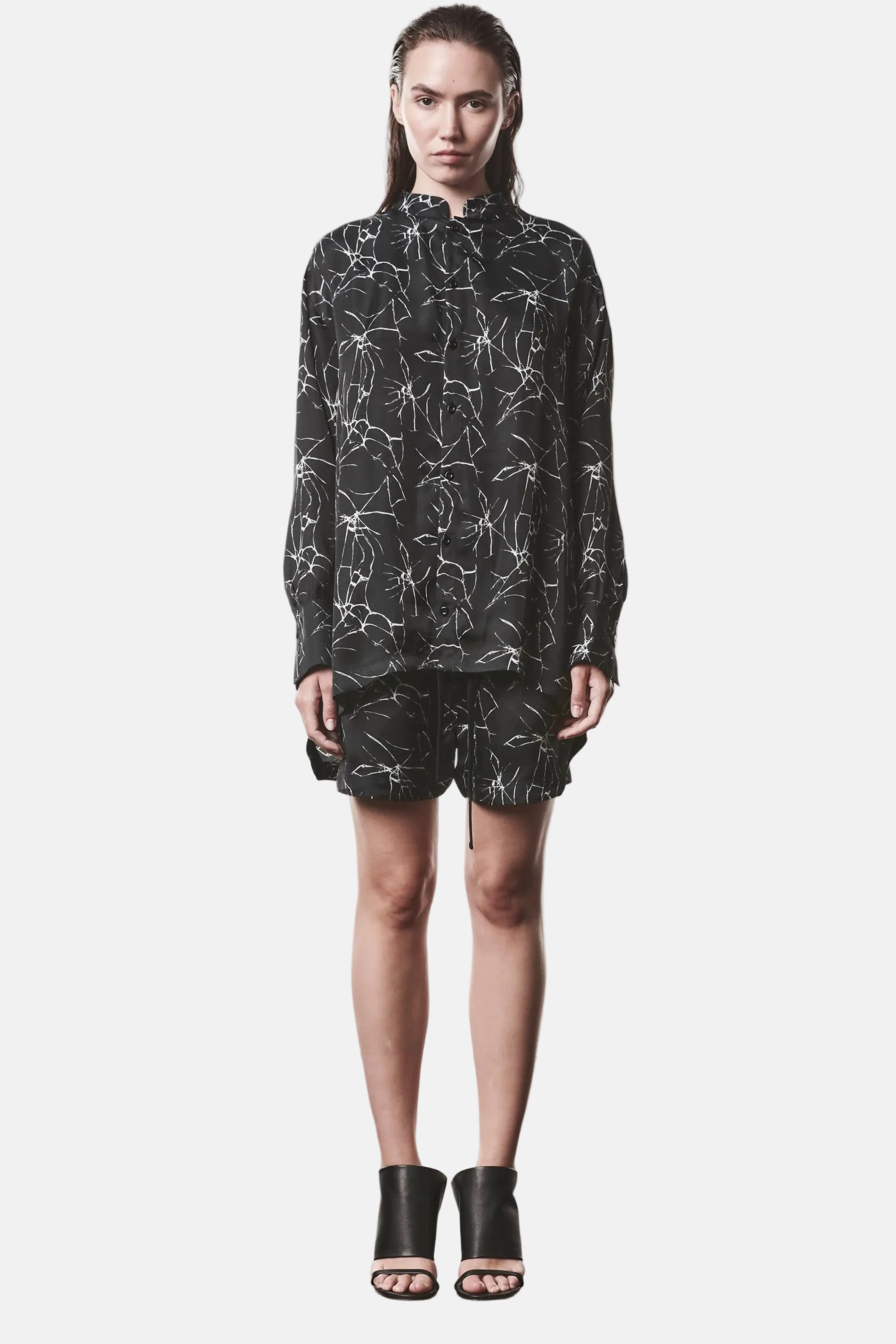 Thom/Krom W H 21, Marble Print, Bluse
