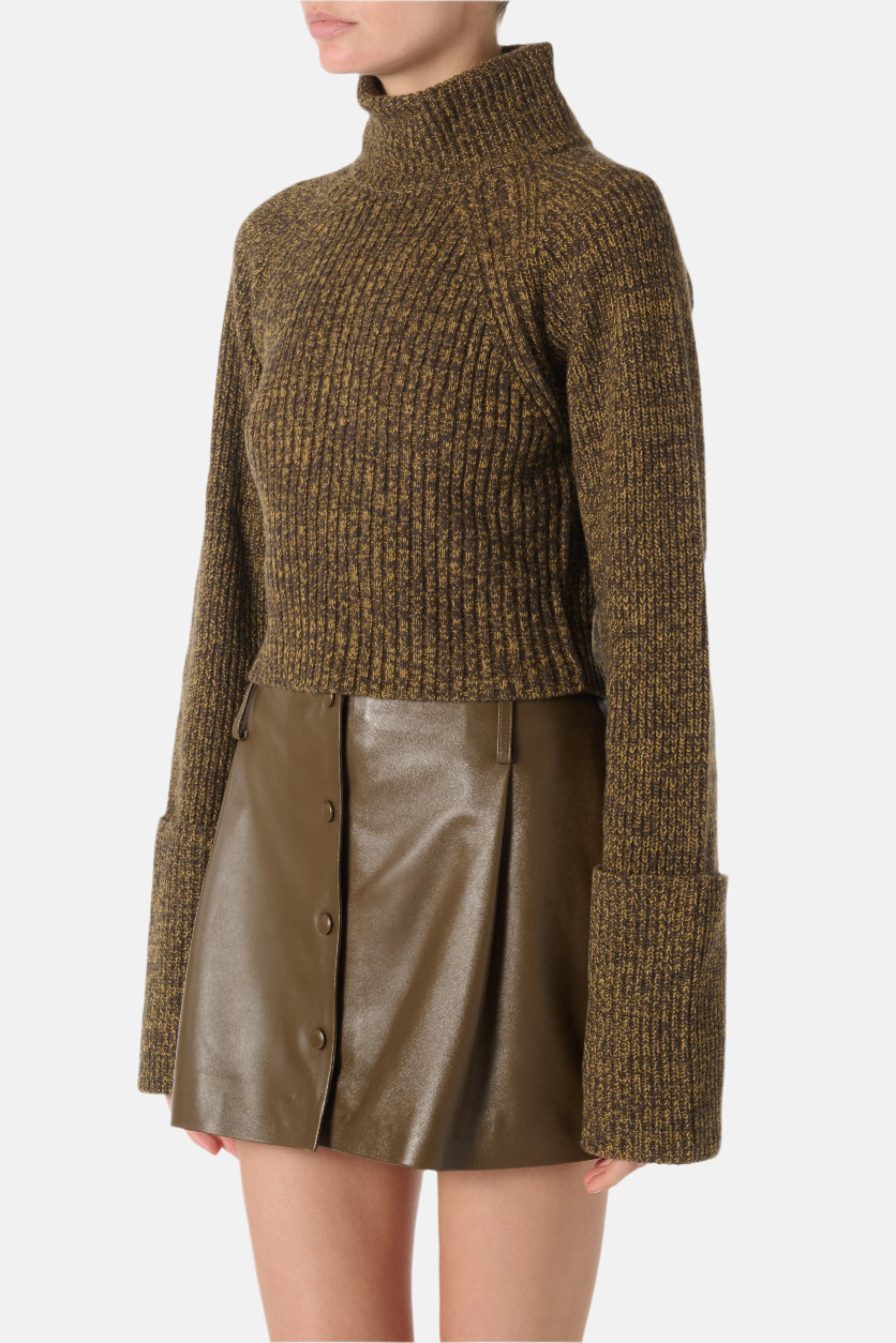 IRO Elba, Braun / Gelb, Sweater