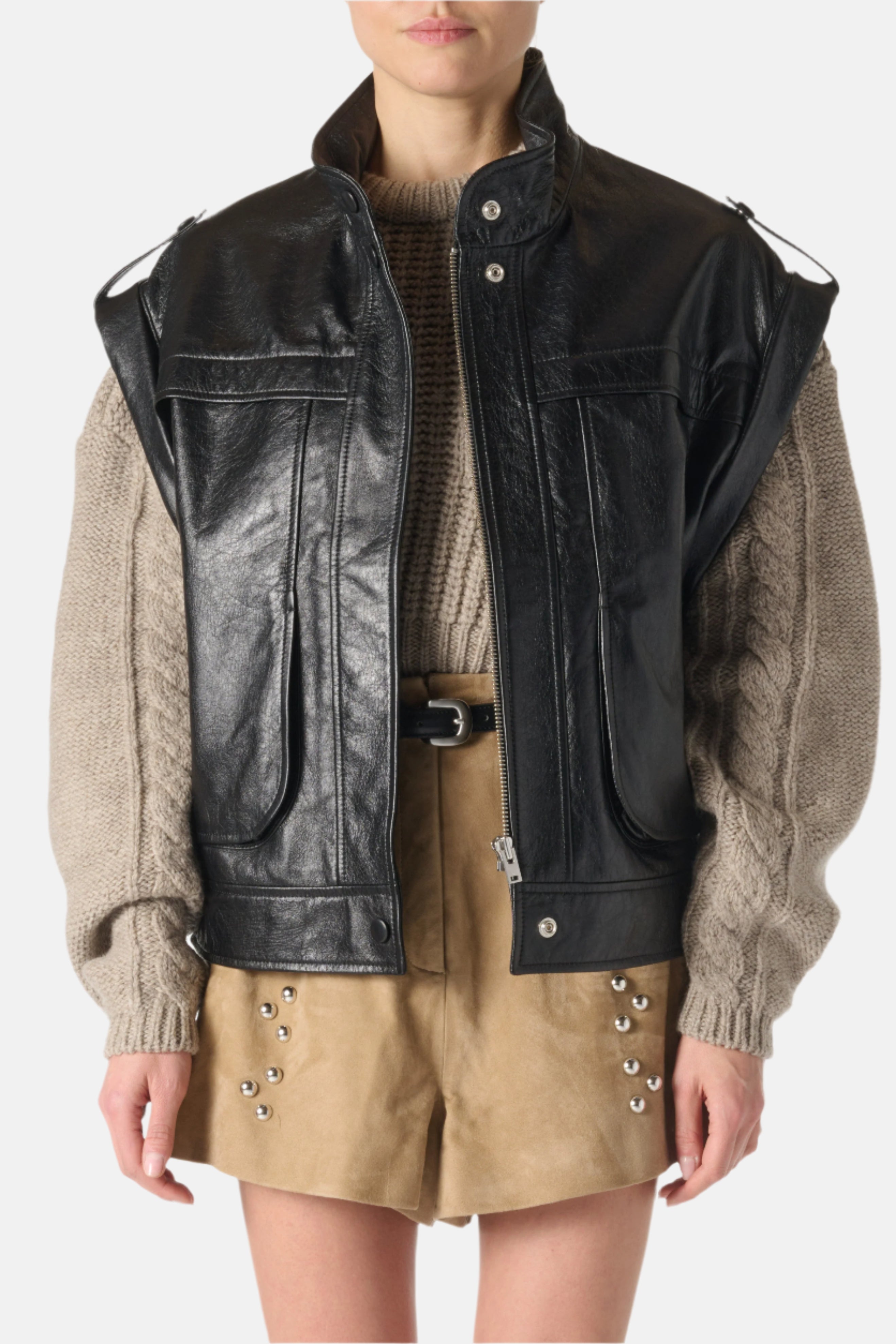 IRO Jasper, Schwarz, Jacke