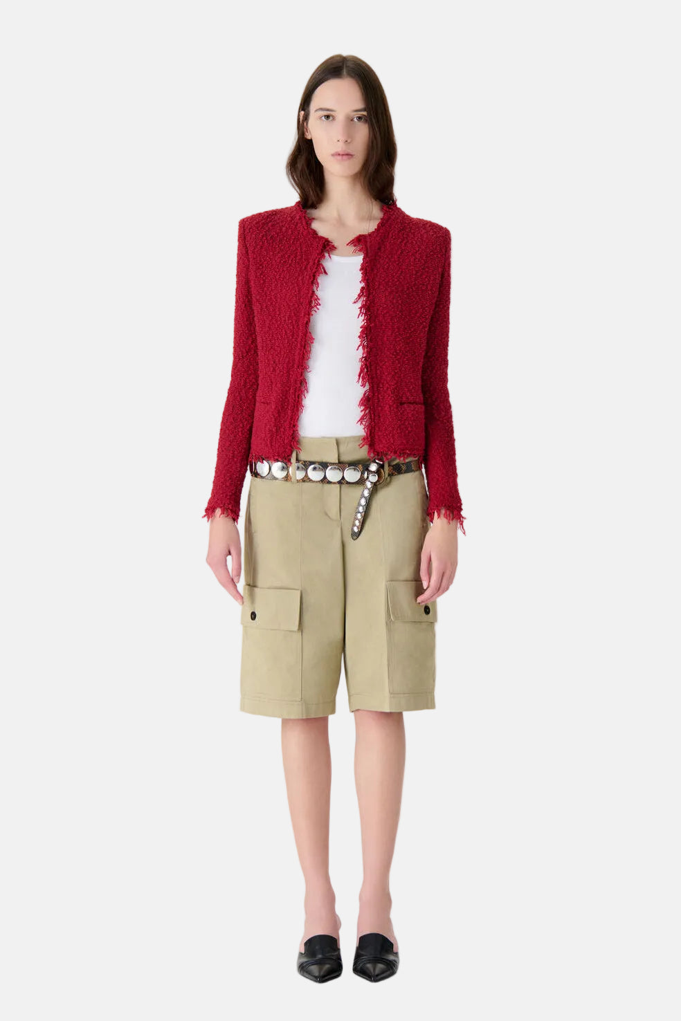 IRO Shavani, Lipstick Red, Jacke