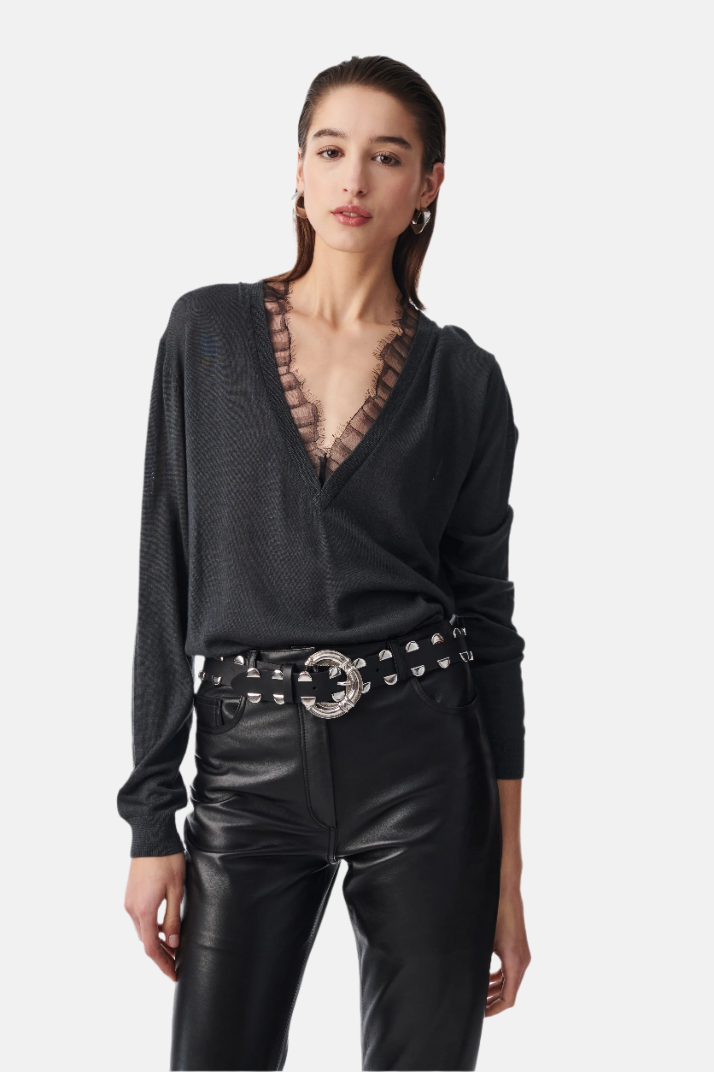 IRO Haby, Charcoal, Sweater