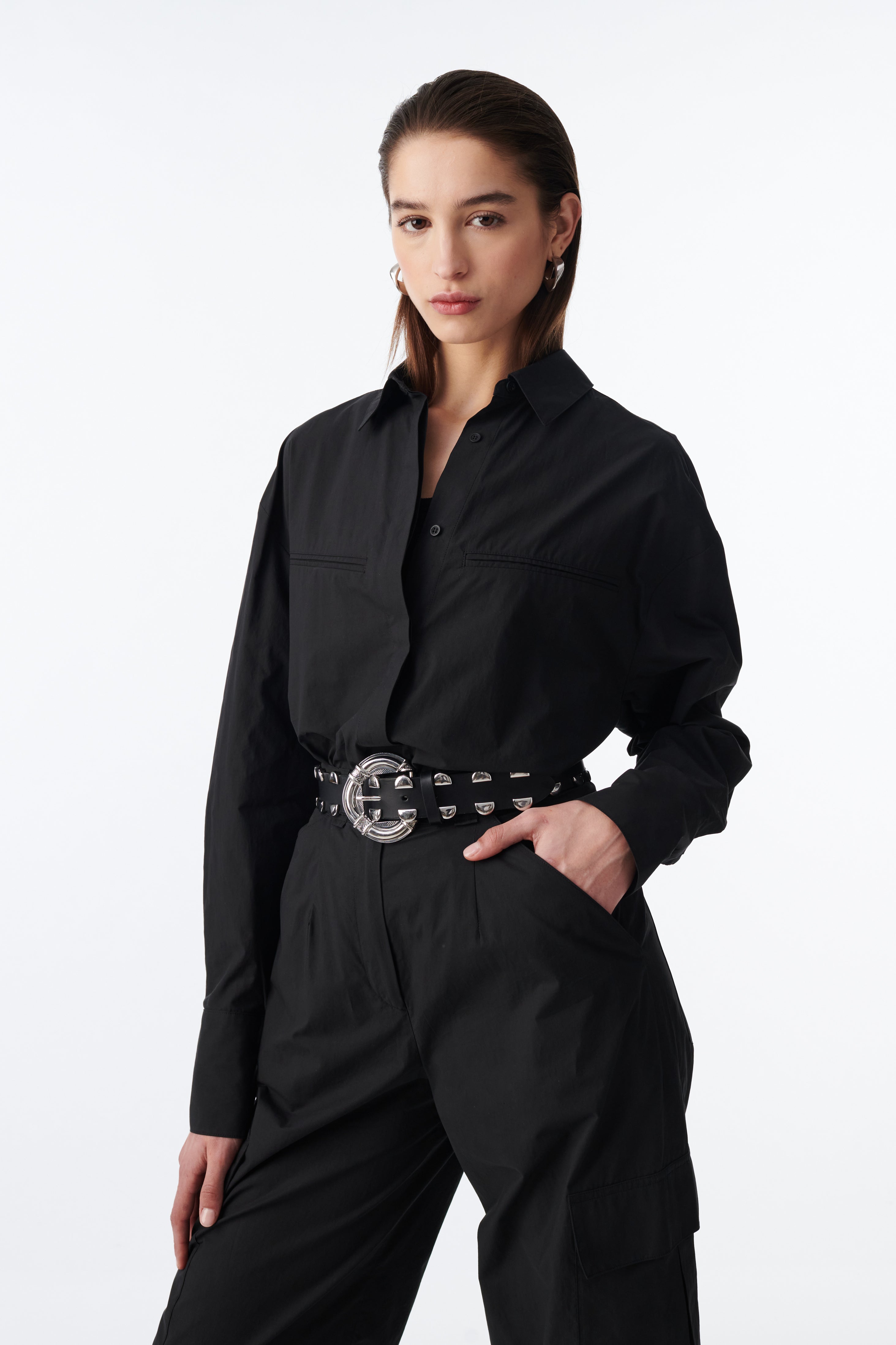 IRO Ossine, Schwarz, Shirt