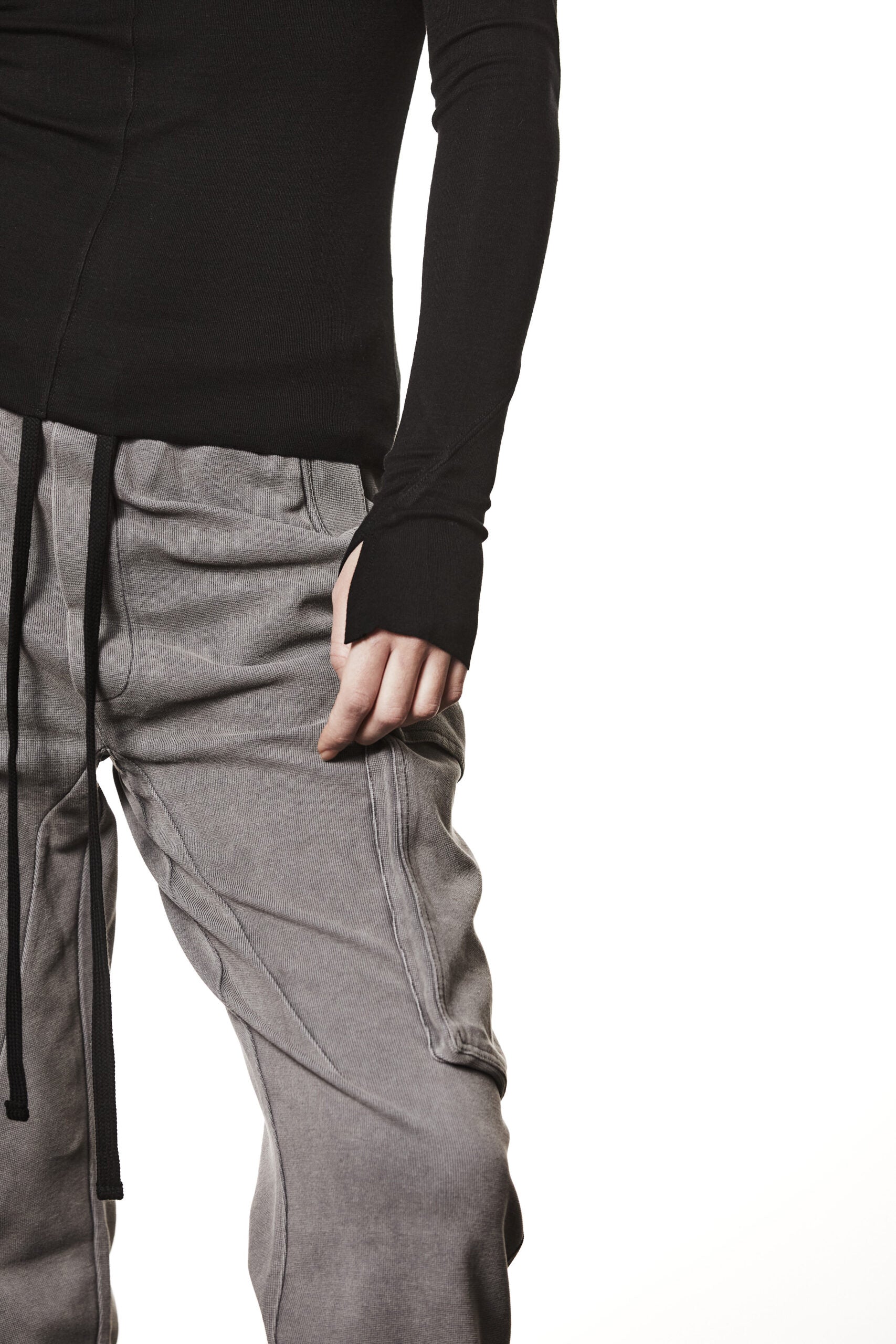 Thom/Krom W TS 589, Schwarz, Longsleeve