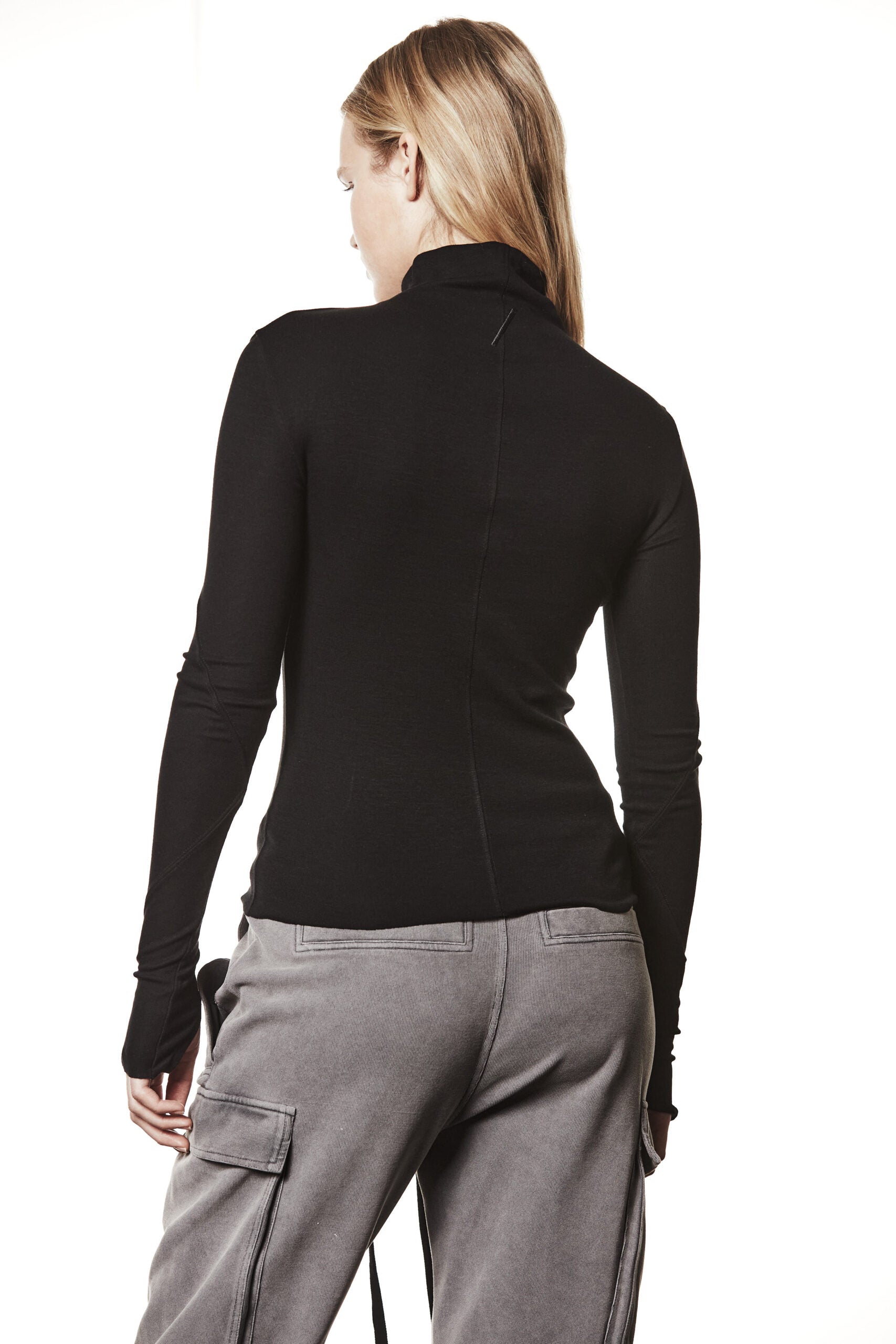 Thom/Krom W TS 589, Schwarz, Longsleeve