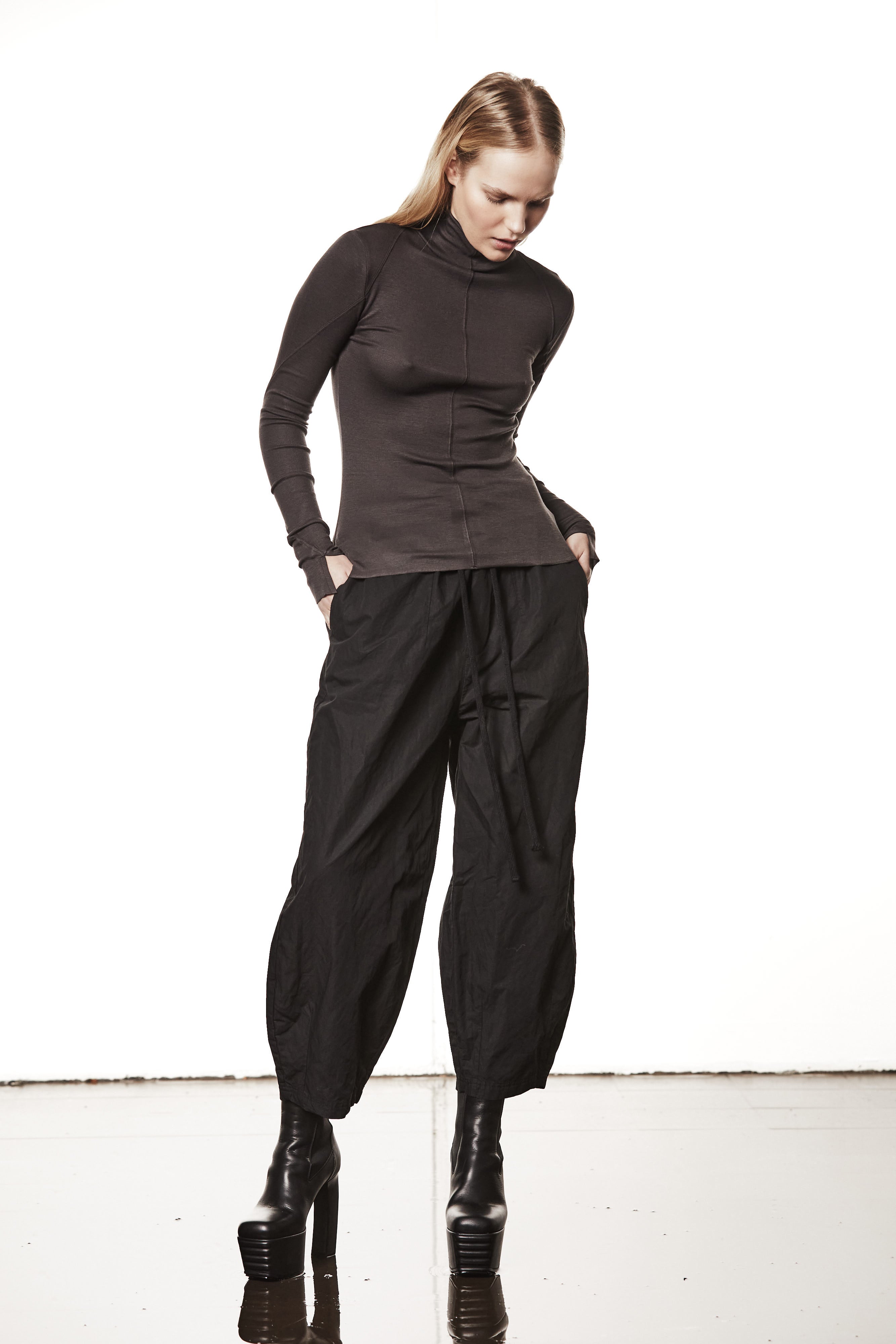 Thom/Krom W TS 589, Night Brown, Longsleeve