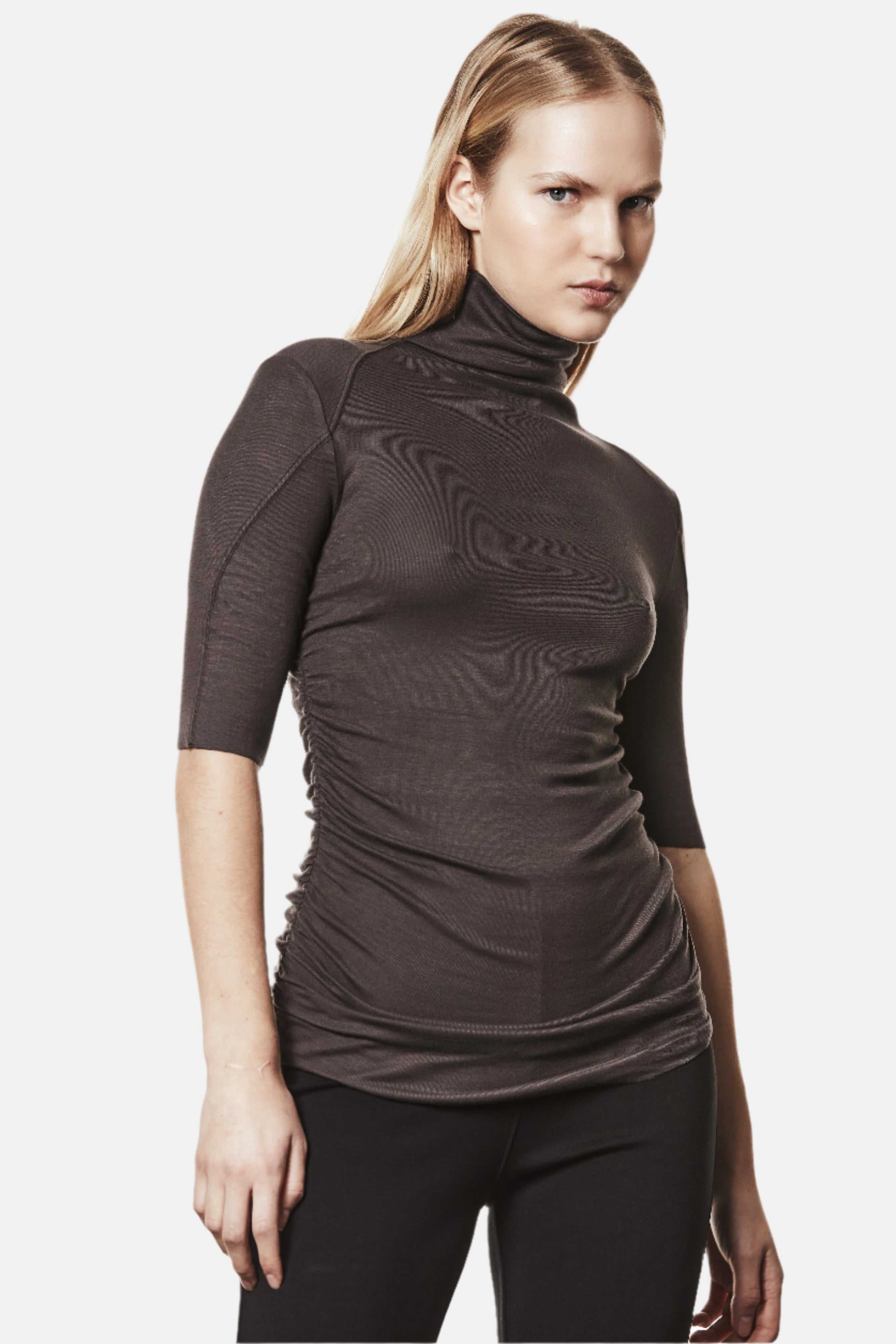 Thom/Krom W TS 603, Night Brown, Shirt