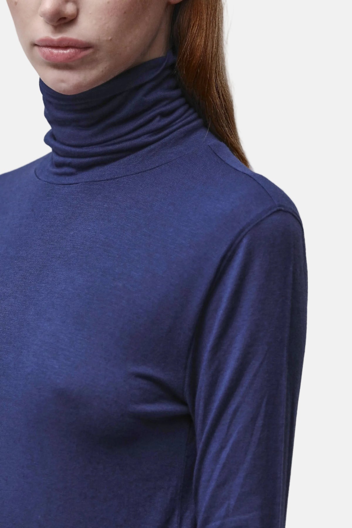 Thom/Krom W TS 637 Worked T-Shirt in Eclipse Blue, Ansicht 5