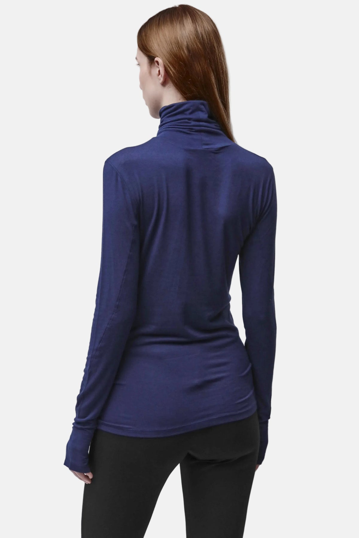 Thom/Krom W TS 637 Worked T-Shirt in Eclipse Blue, Ansicht 4