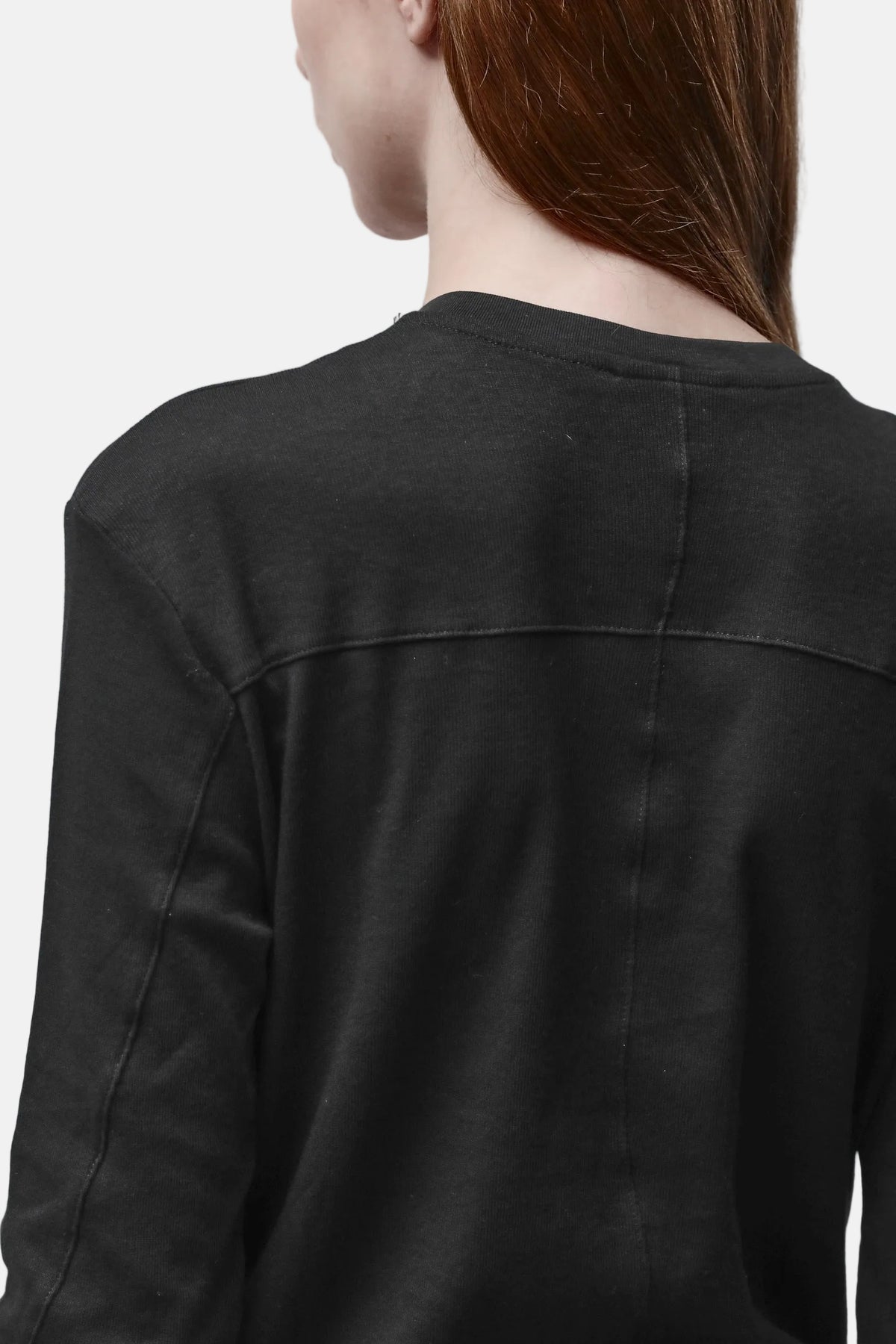 Thom/Krom W TS 649 Worked T-Shirt in Black, Ansicht 7
