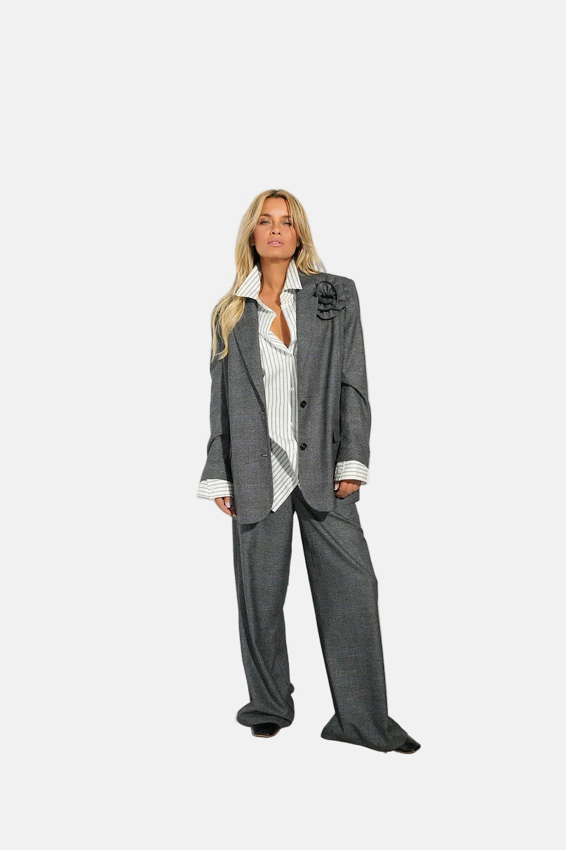 Gitta Banko Elenor, Grey Checked, Blazer