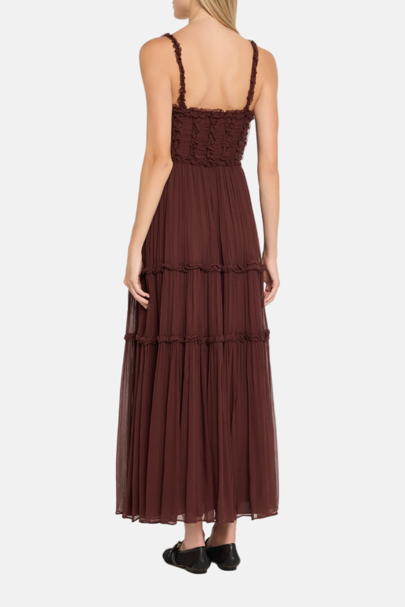 Ulla Johnson Talitha, Mahogany, Mid Dress