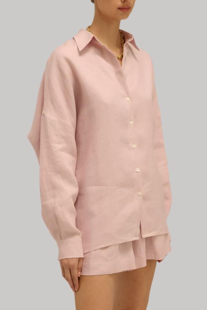 Bilbao Linen, Pink, Shirt