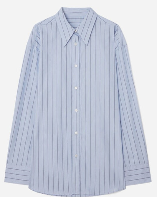 Viola, Blue Stripe, Shirt