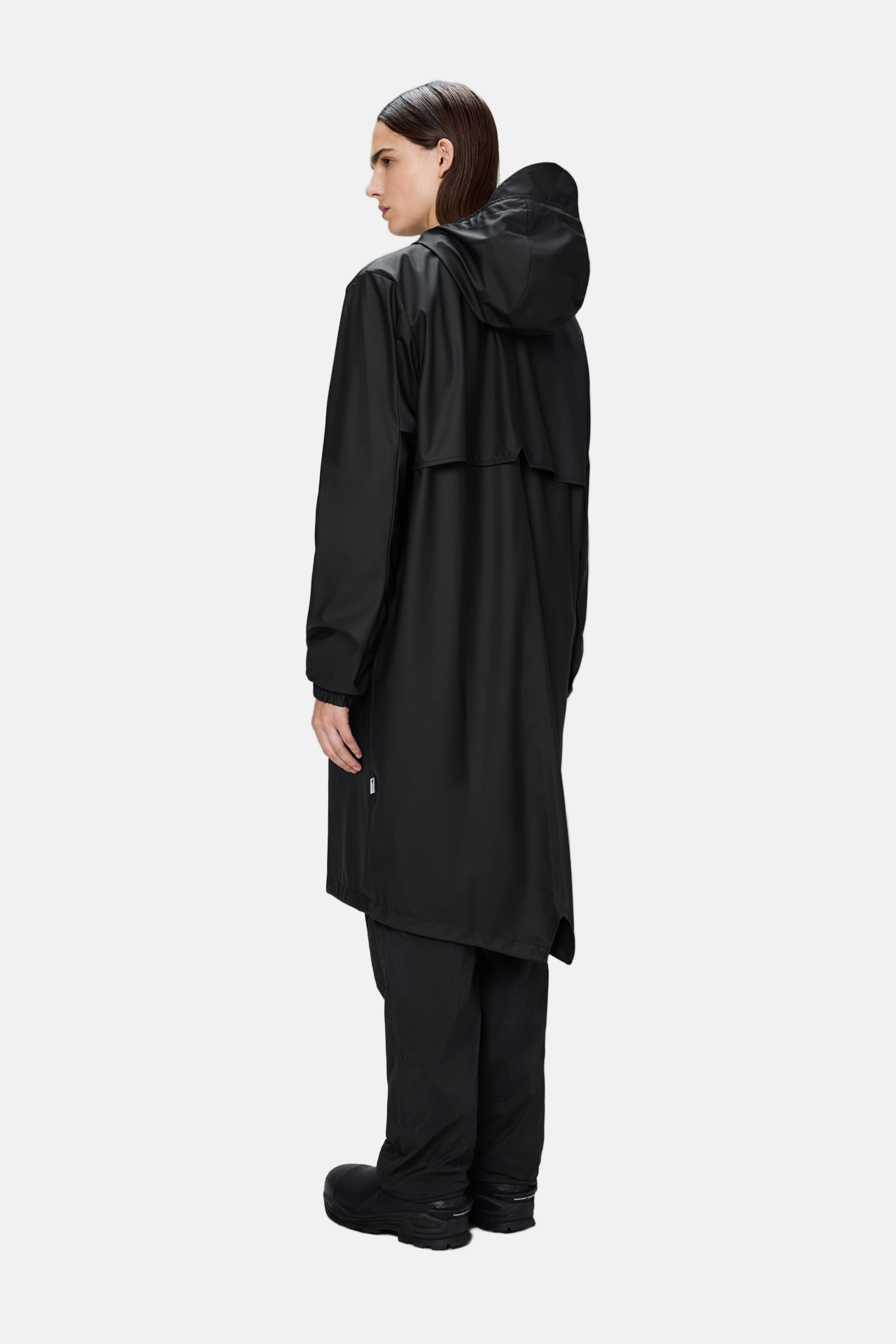 Rains Fishtail Parka Jacket W3, Schwarz, Parka