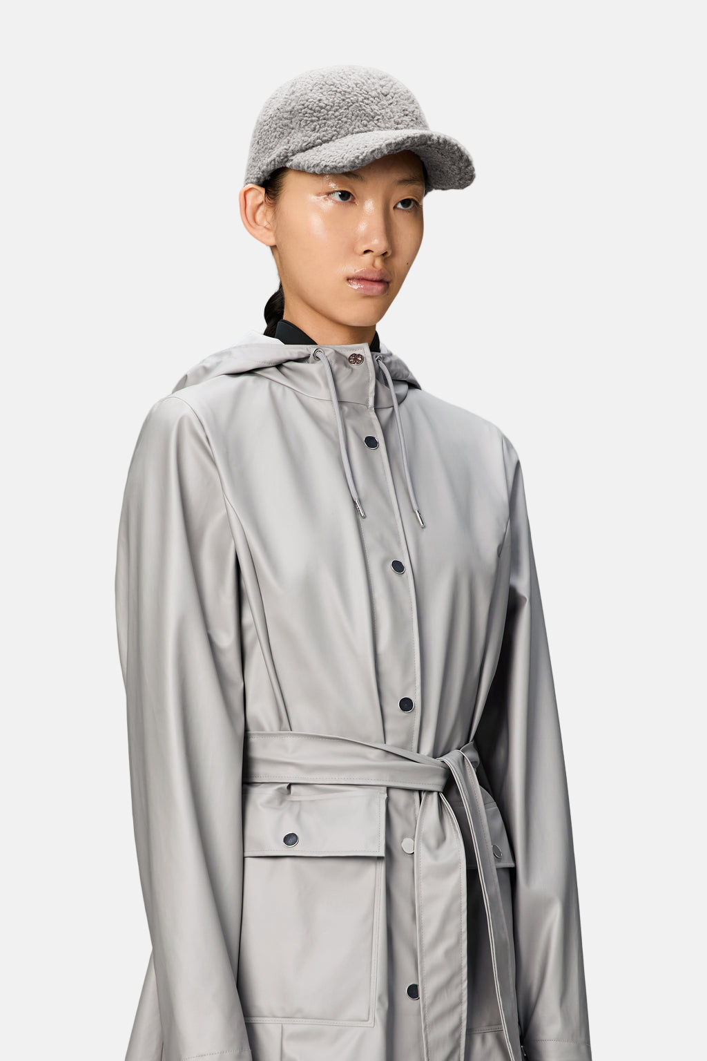 Rains Fleece Cap T2, Grau, Cap