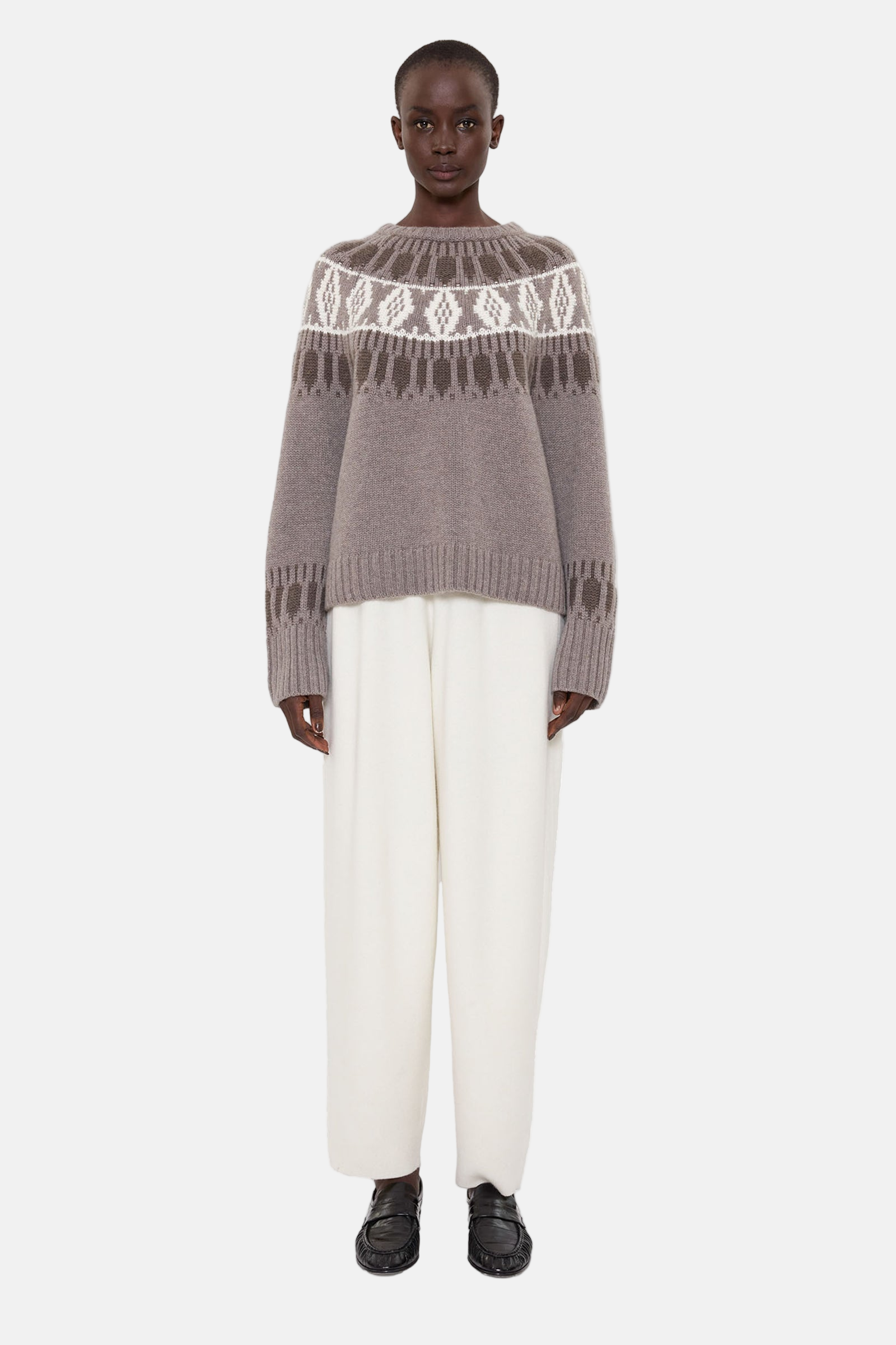 Arch4 Jackson, Ivory/Mushroom, Pullover