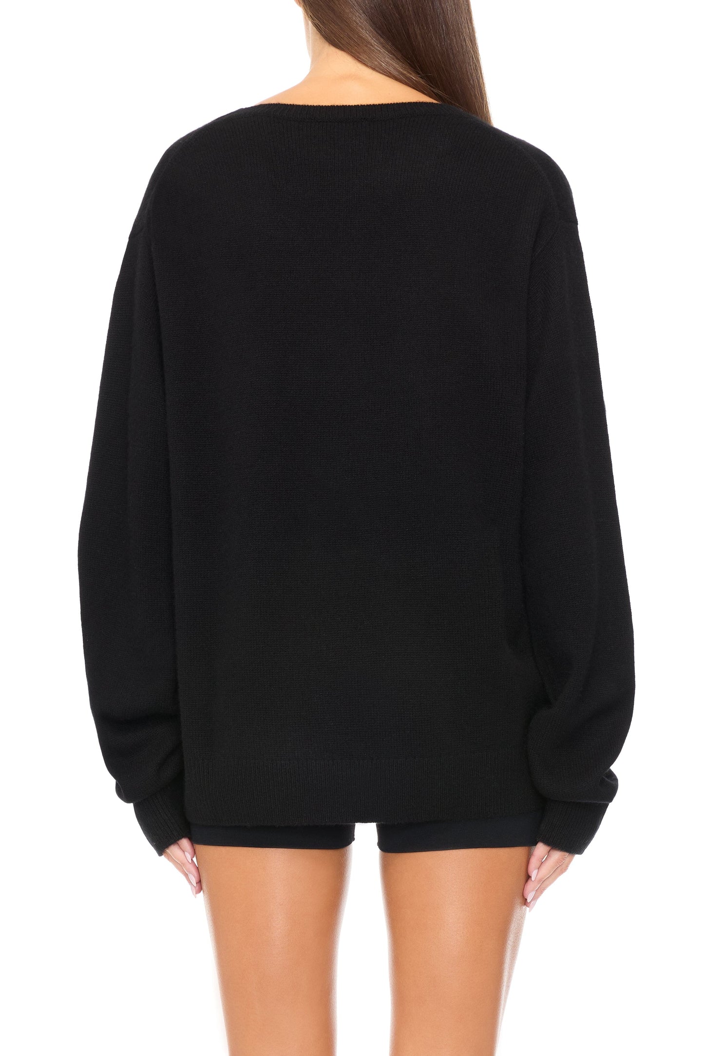 James Cashmere, Black, Sweater