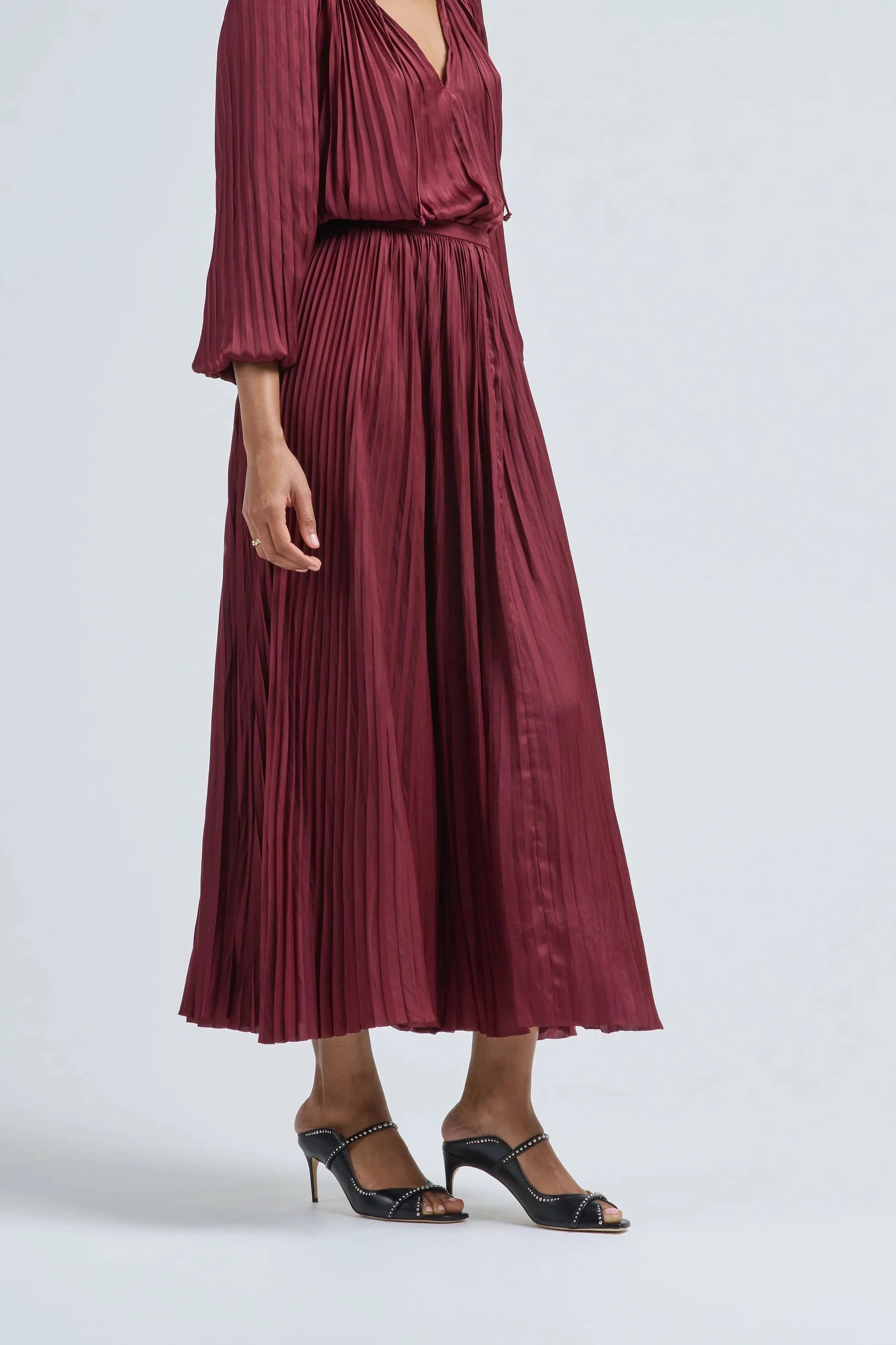 Ulla Johnson Lulu, Claret, Long Skirt