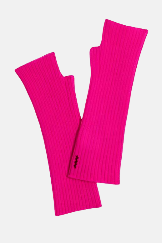 Koon Mitaines, Rose Fluo, Handstulpen