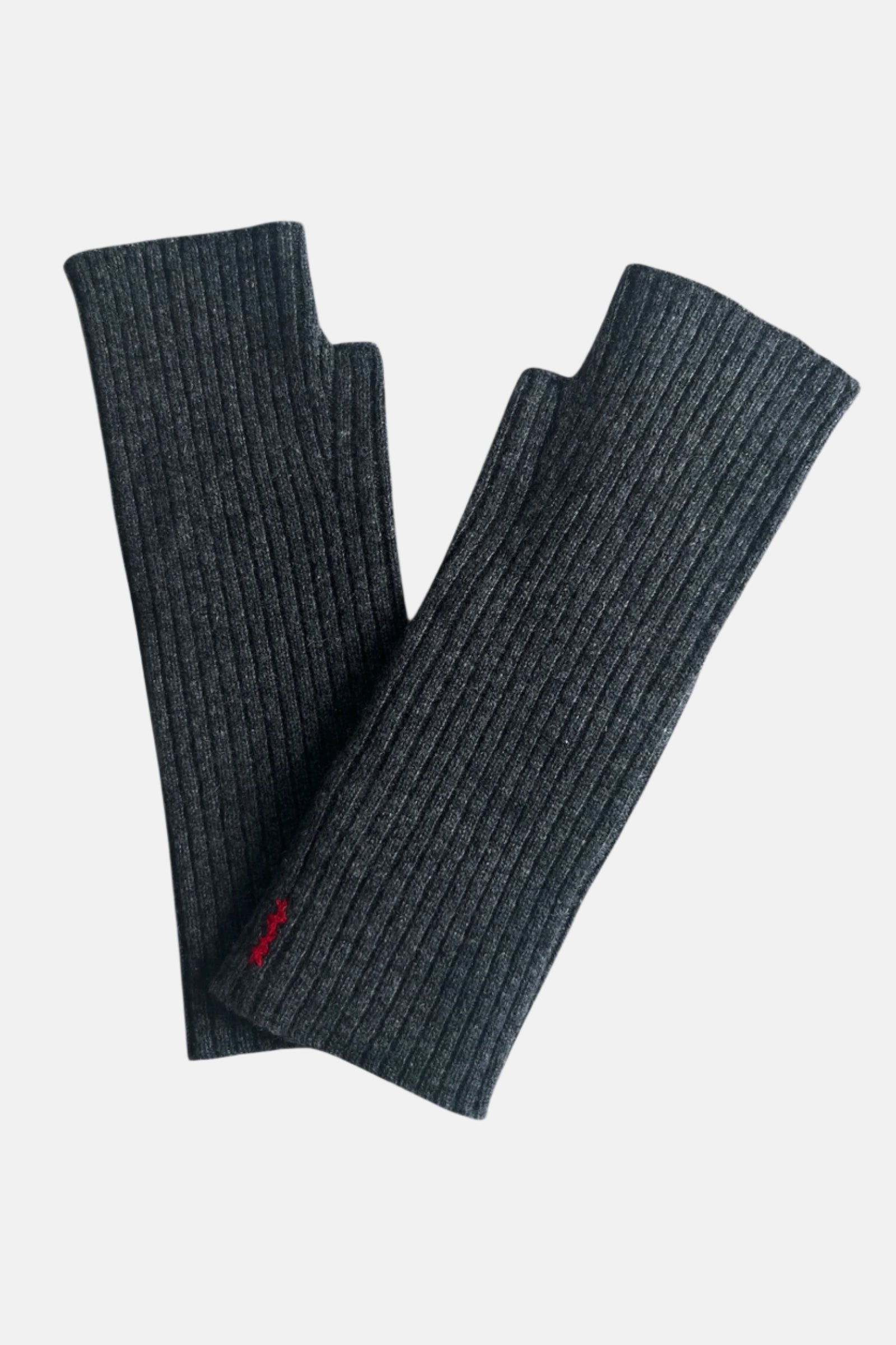 Koon Cachemire, Anthracite, Handstulpen