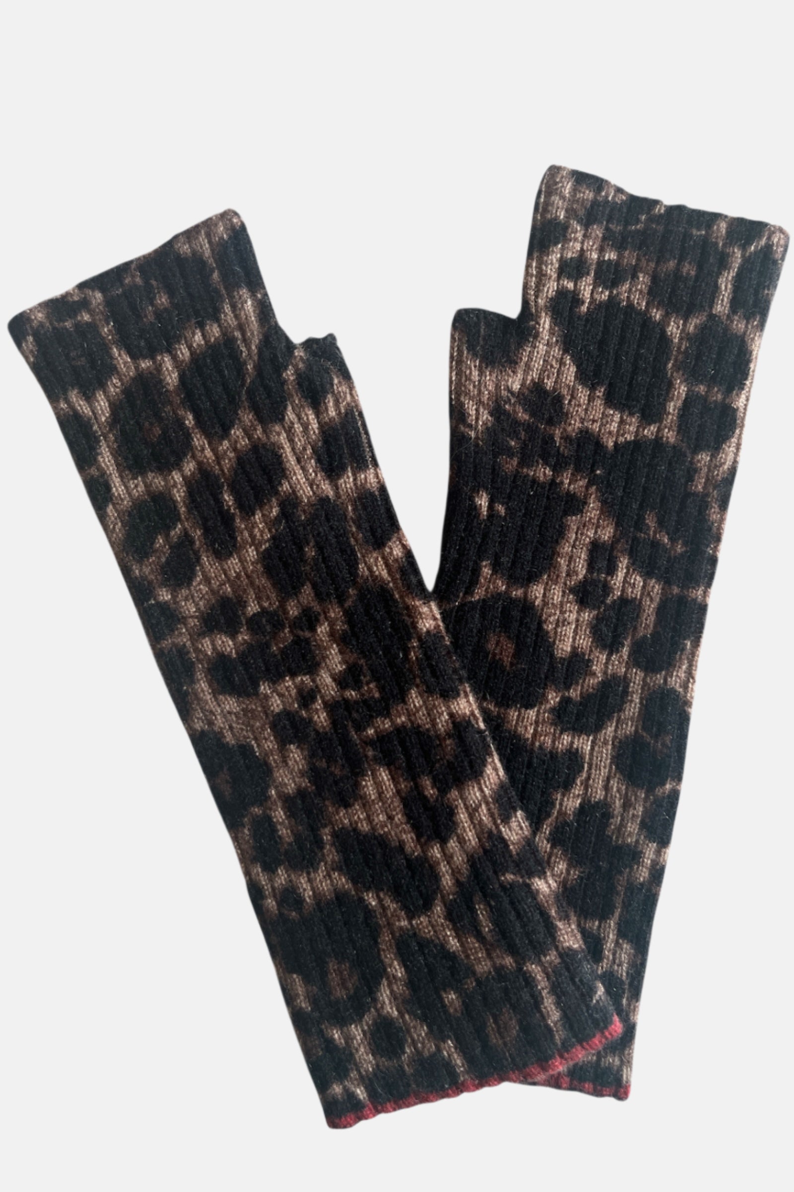 Koon Cachemire, Wild Leopard, Handstulpen