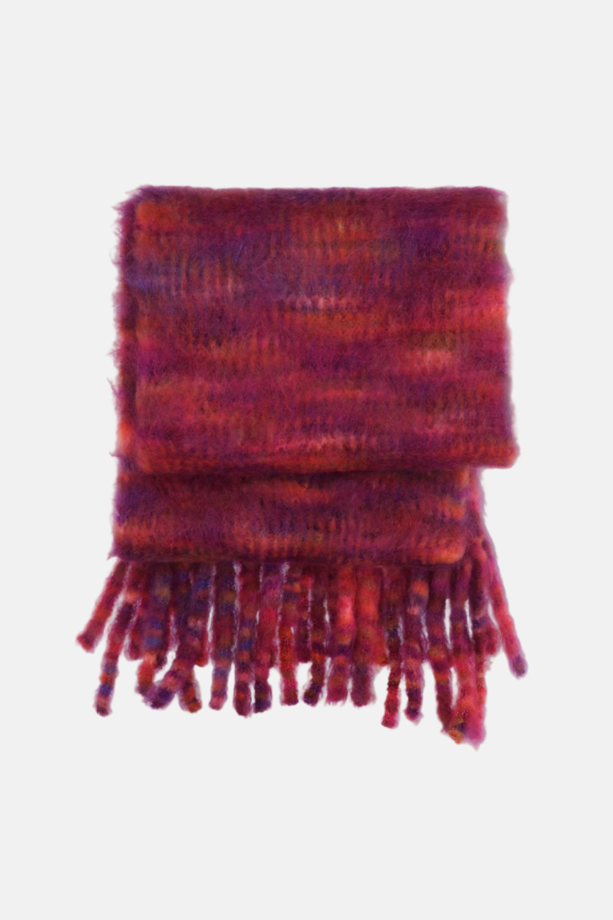 Roberto Collina, Fuxia/Cognac, Schal
