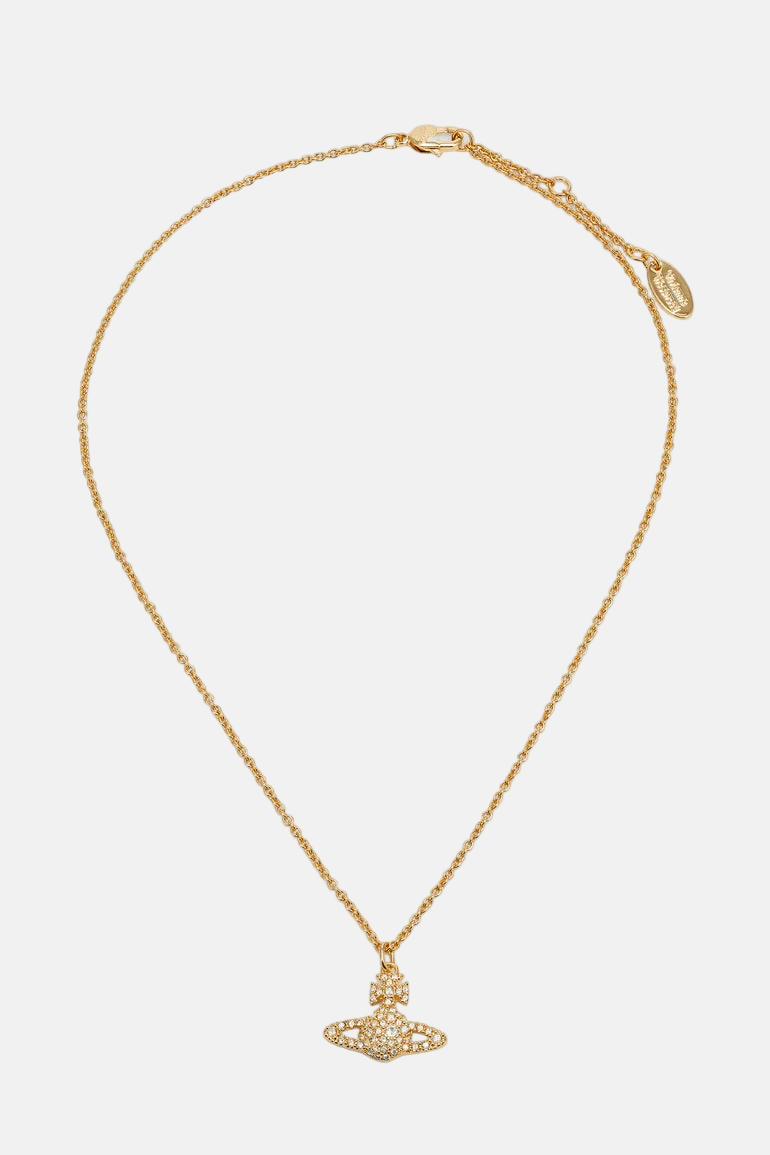 Vivienne Westwood Grace, Moonlight Crystal, Gold Halskette