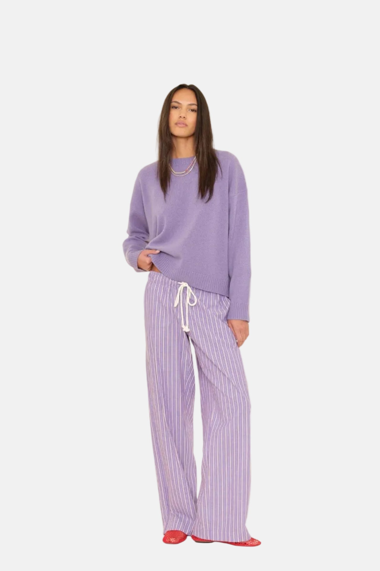 Xírena Brinna, Violet Rouge Stripe, Hose