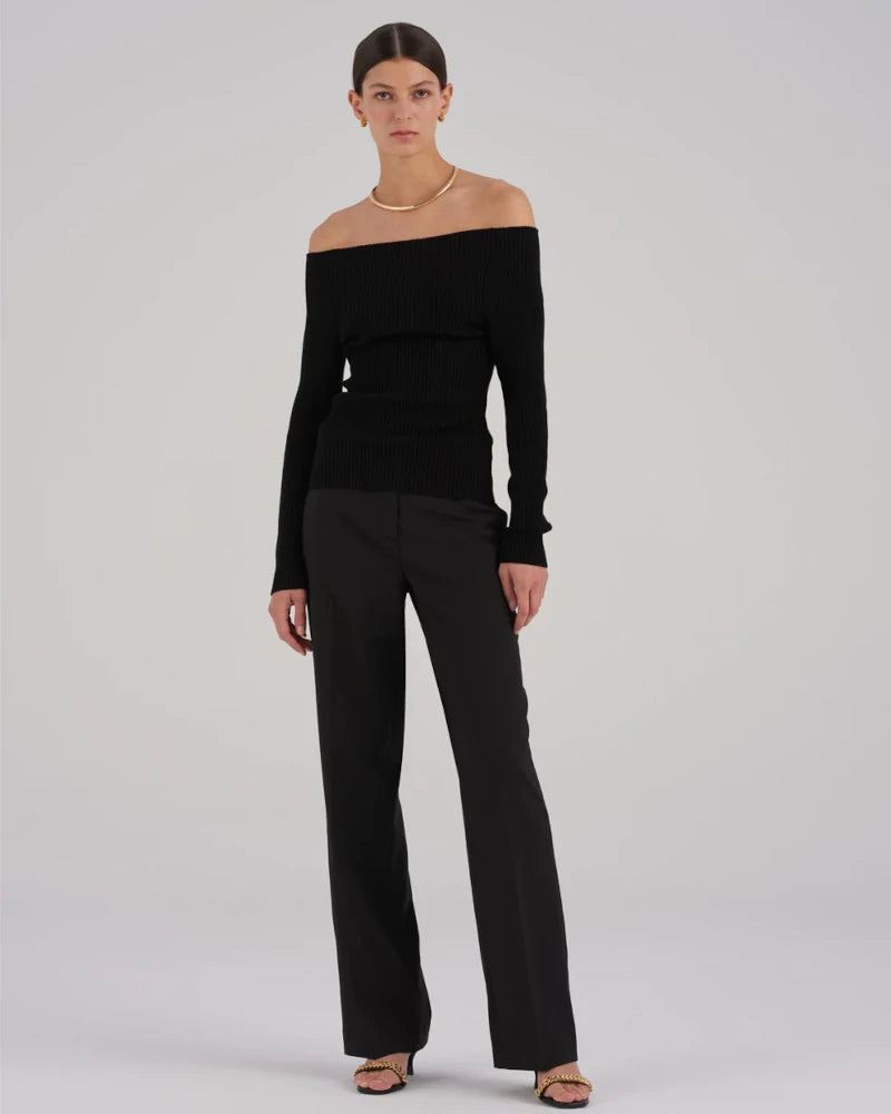 Coruna Top schwarz