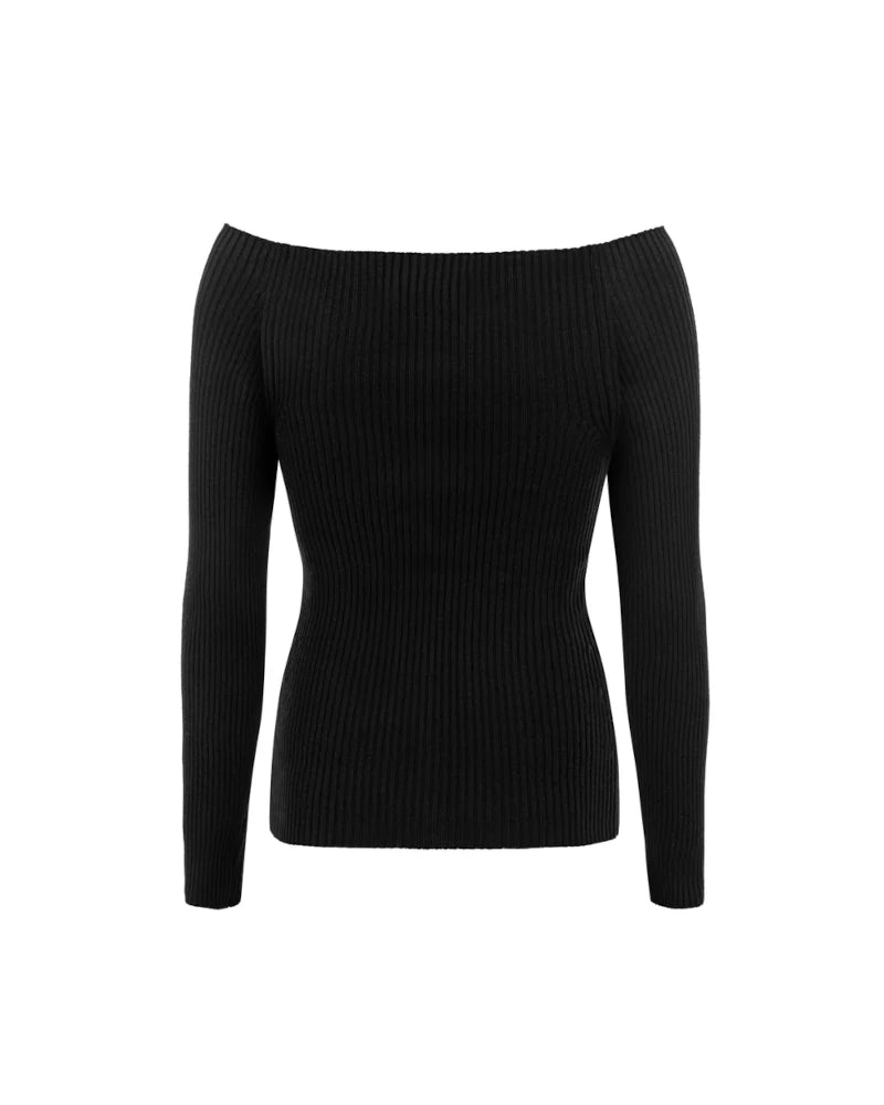 Coruna Top schwarz