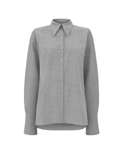 Mill Shirt Light Grey